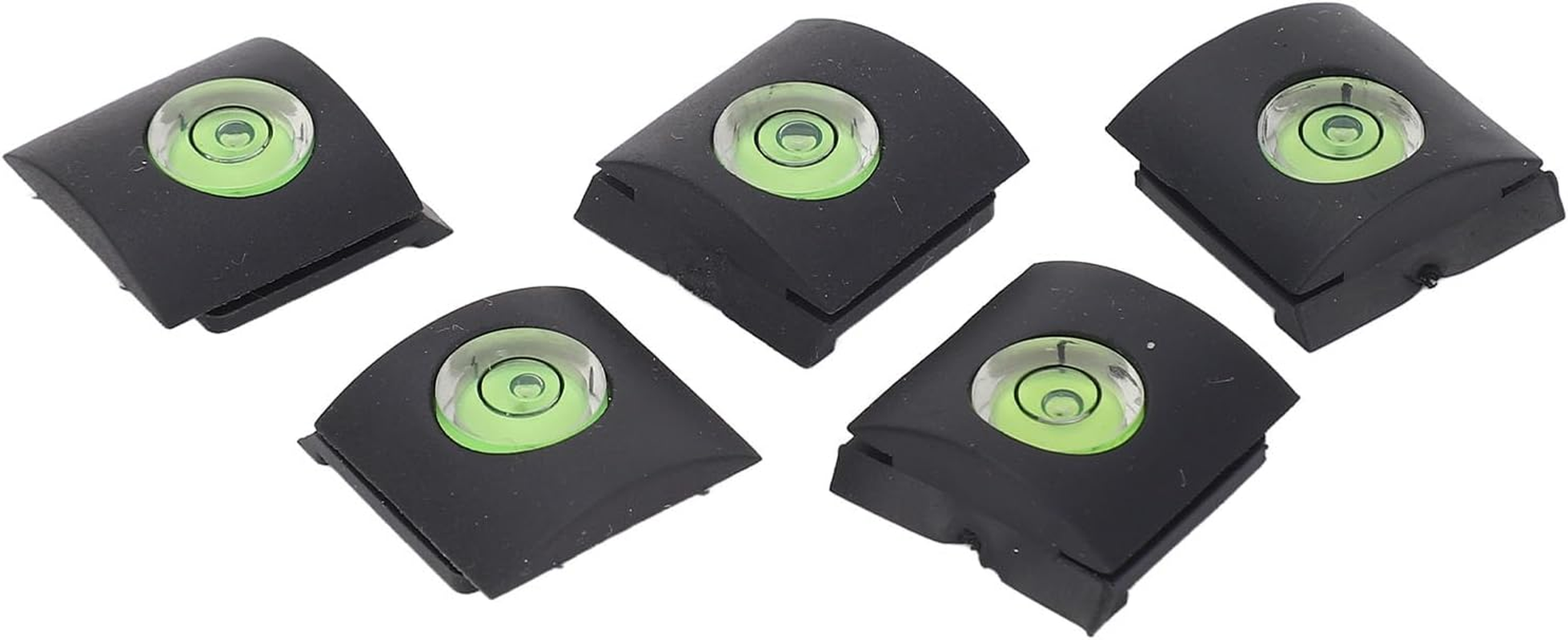 Dpofirs 1 Axis Hot Shoe Level, 5PCS Hot Shoe Bubble Level DSLR Camera Silicon Rubber Accurate Leveling image number 5