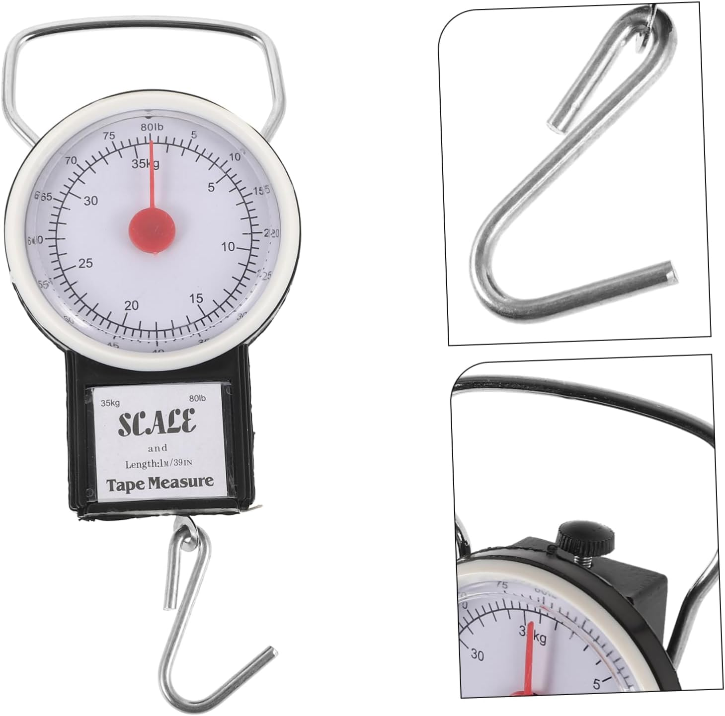 GETAJGHSD Portable Handheld Luggage Scale Capacity Spring Scale for Travel Accurate Weight Measurement for Luggage and Fishing Gear Compact and Easy to Use Accessory image number 4