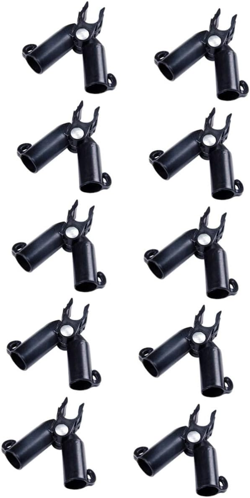 10Pcs Connection Tube Connectors Gardening Bracket Connectors Degrees Clips for Plant Supports image number 4