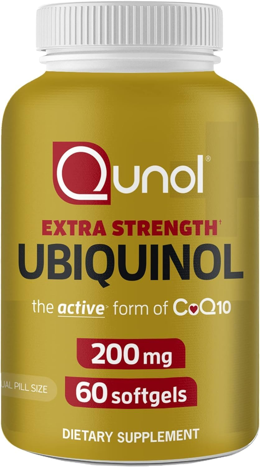 Qunol 200Mg Ubiquinol, Powerful Antioxidant for Heart and Vascular Health, Essential for Energy Production, Natural Supplement Active Form of Coq10, 60 Count image number 4