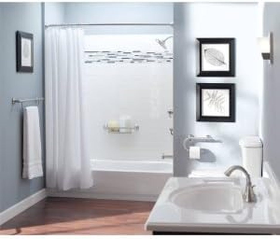 Moen Chrome Bathroom Safety 16-Inch Screw-In Curved Shower Grab Bar with Built-In Shelf for Storage, LR2356DCH image number 3