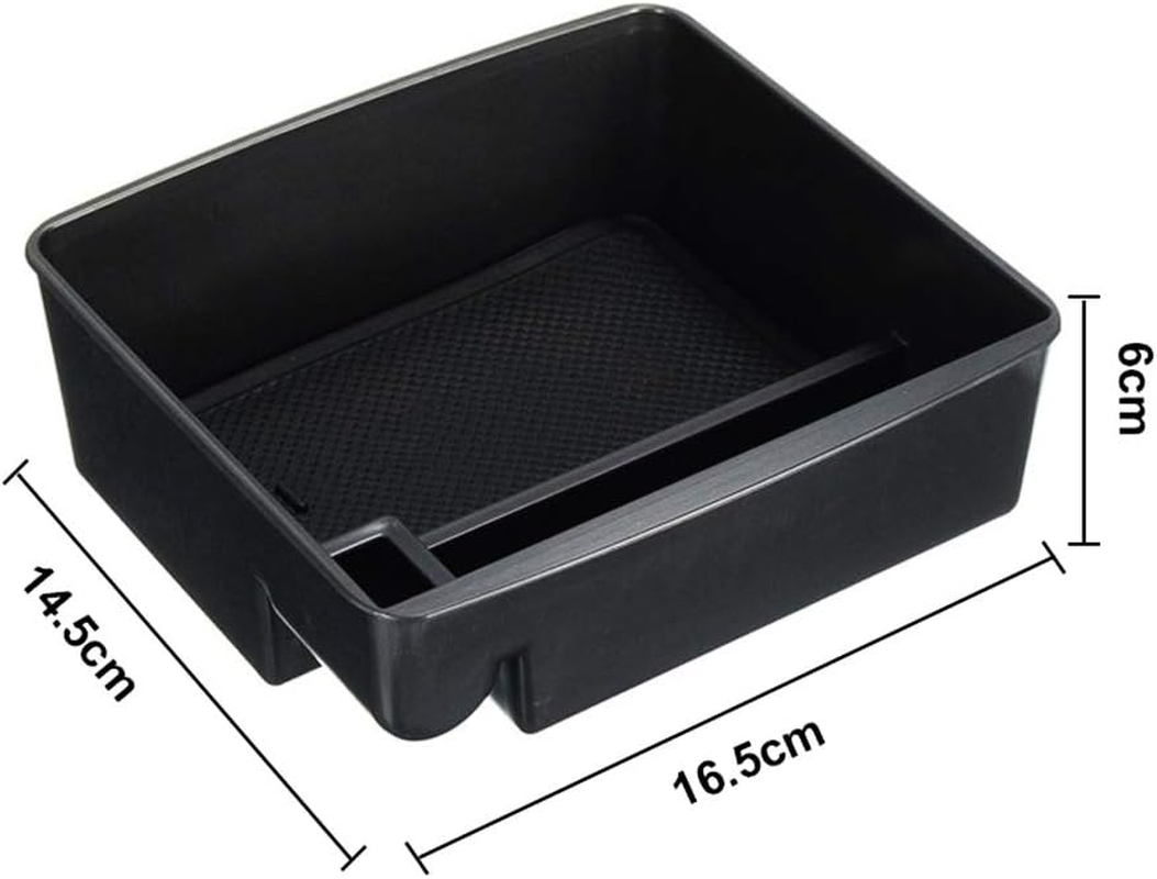AUTOXBERT Armrest Storage Box Phone Holder Center Console Organizer Container Tray for Toyota Land Cruiser Prado LC150 FJ150 Lexus GX400 GX460 GX470 Car Accessories 2020 2019 2018 2017 2016 2015-2004 image number 4