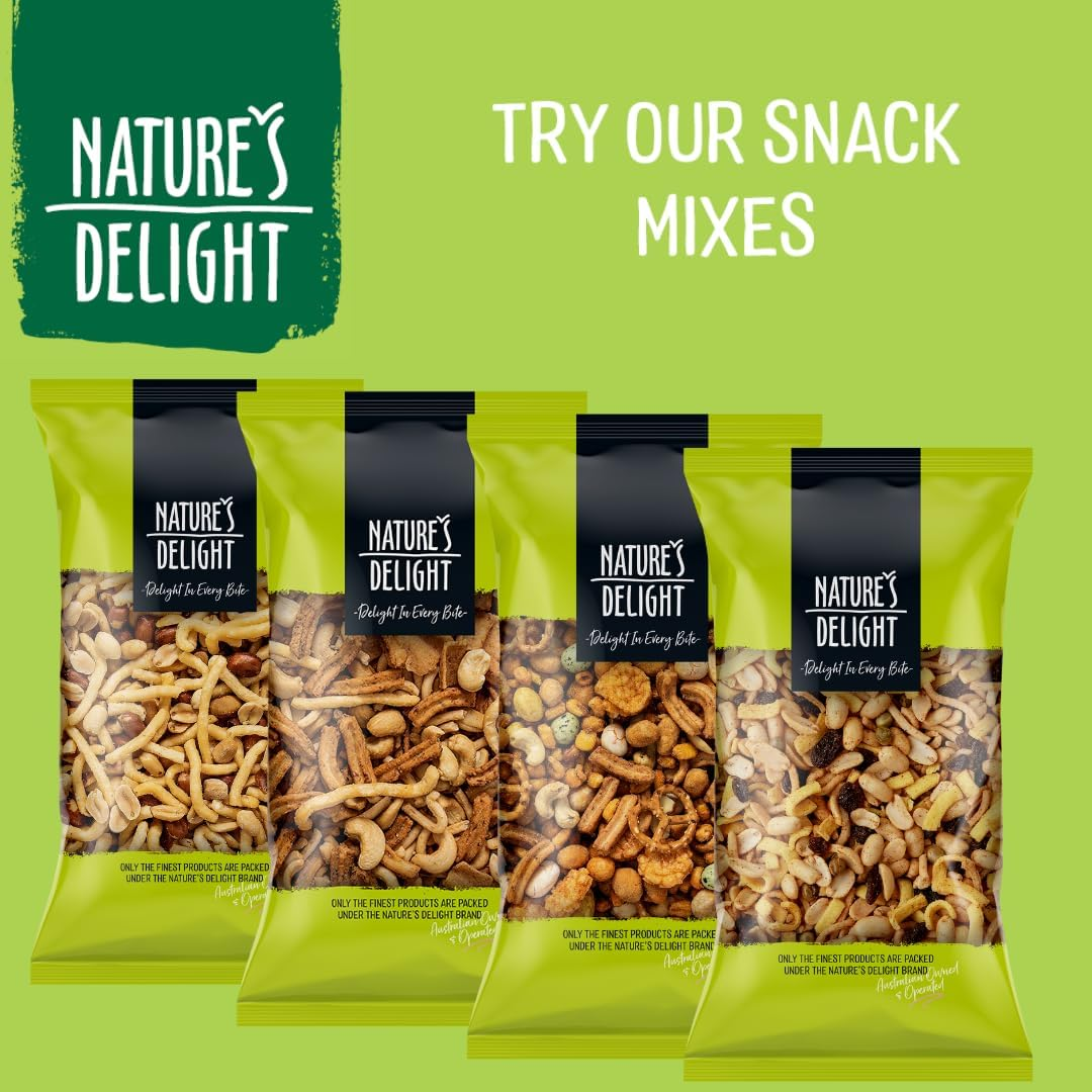 NATURES DELIGHT BOMBAY SPICE CRACKER NUT MIX 300GM image number 1