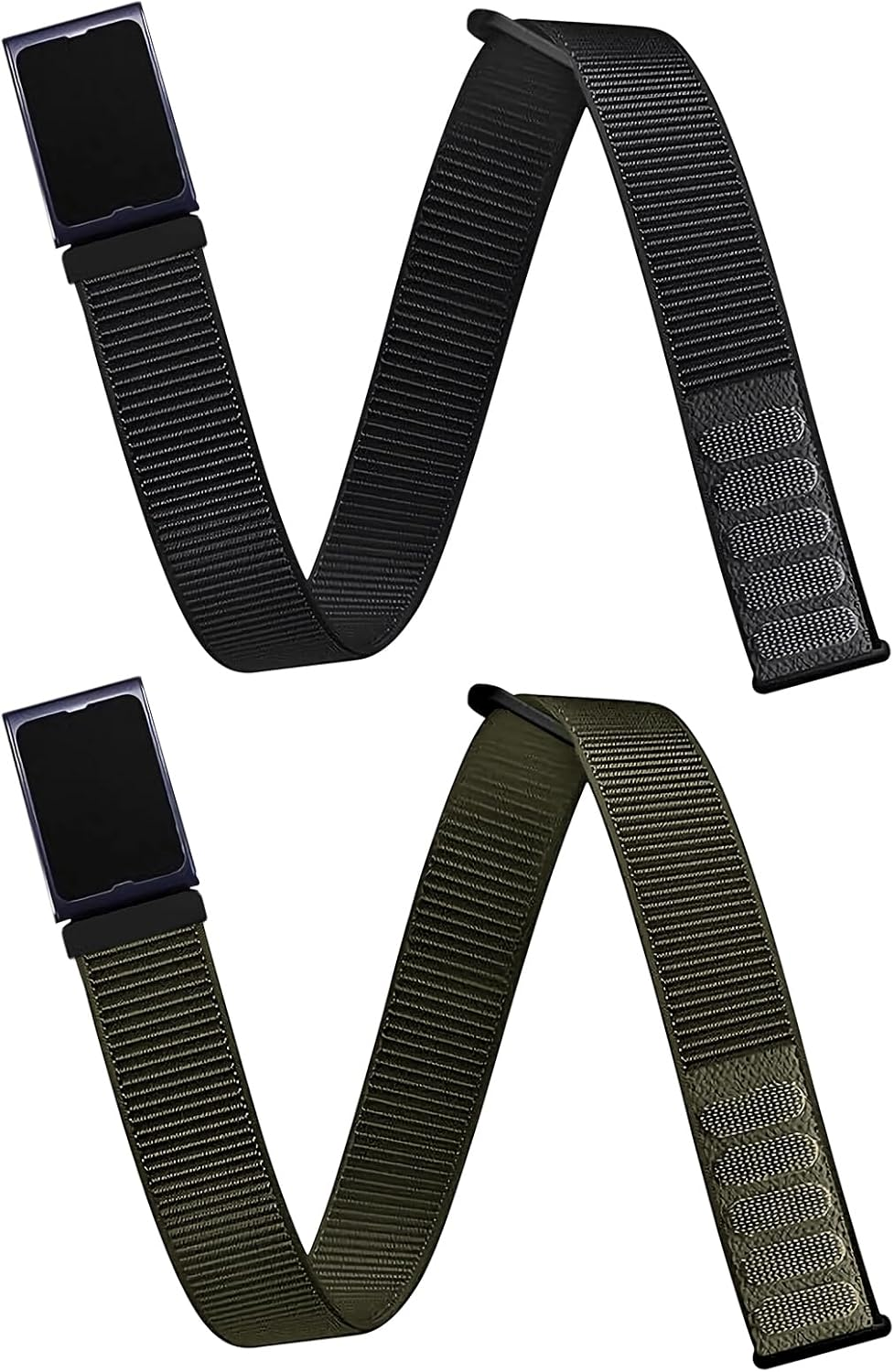 Chinbersky Pack of 2 22 Mm Sports Bicep Band Compatible with Amazfit Helio Strap for Men and Women, Nylon Elastic Adjustable Arm/Ankle Band Jogging for Amazfit Helio Strap