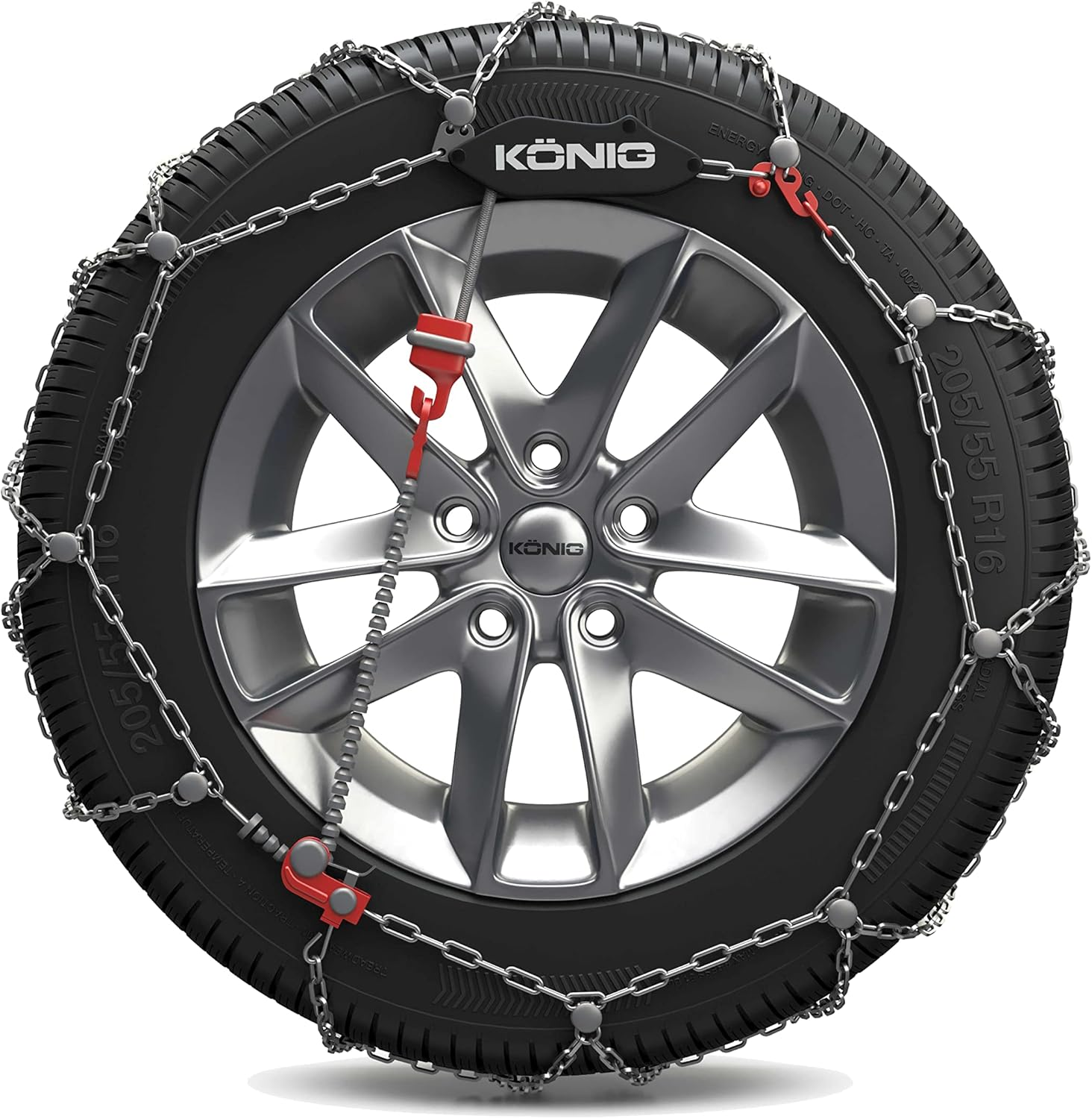 K&Ouml;NIG CG-9 105 Snow Chains, Set of 2 image number 4