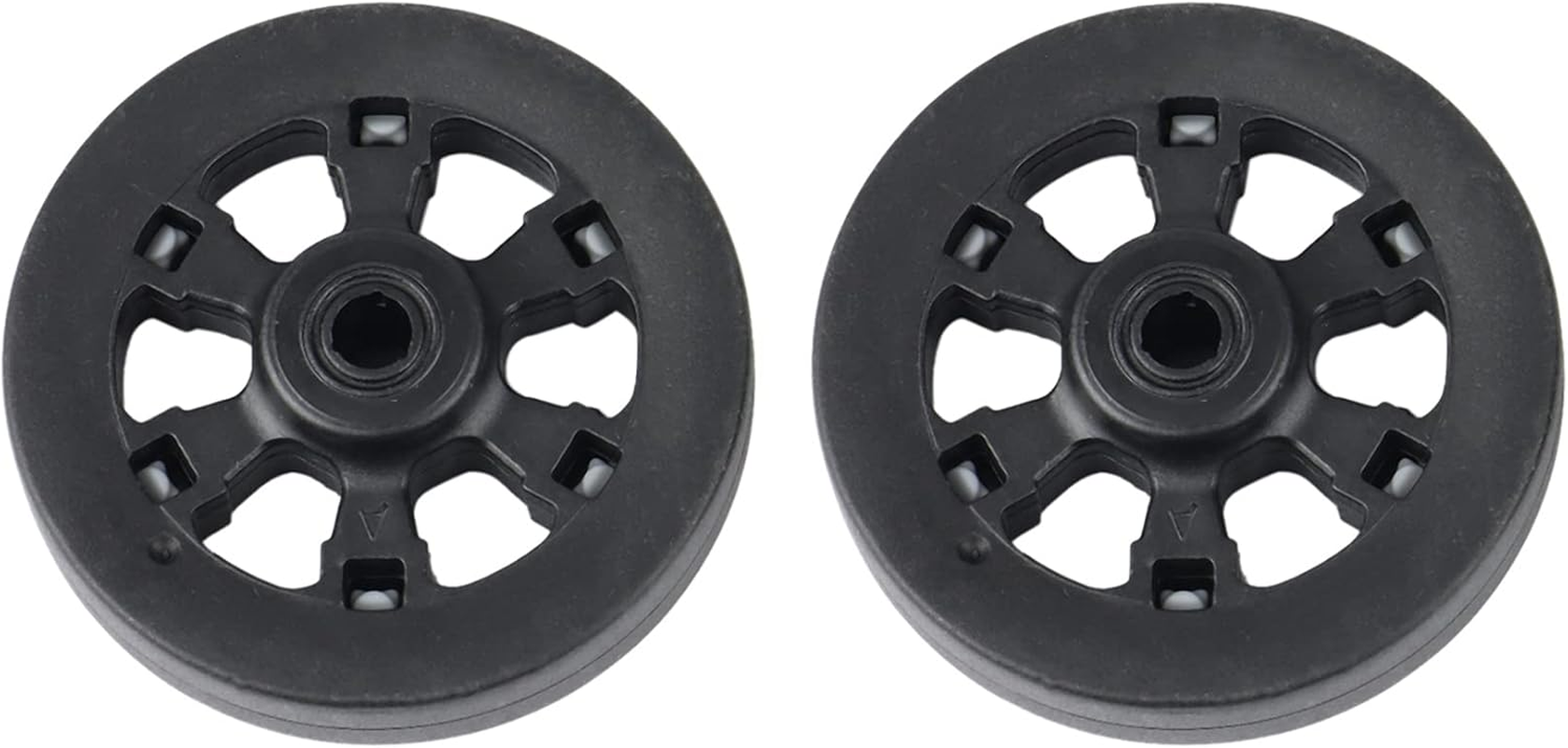 EACTEL Luggage Accessories Wheels Aircraft Suitcase Pulley Rollers Mute Wheel Wear-Resistant Parts Repair 60X12Mm image number 2