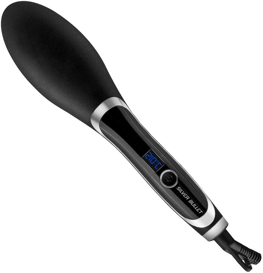 Silver Bullet Hybrid Straightening Hot Brush image number 3