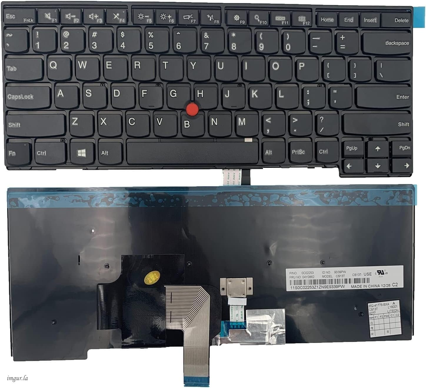 Laptop Replacement US Layout Keyboard for IBM Lenovo THINKPAD T440 T440P T440S T450 T450S T460 T431S E431 E440 L440 L450 L460 T450S 01AX340 04Y0874 01AX332 01AX335 image number 4