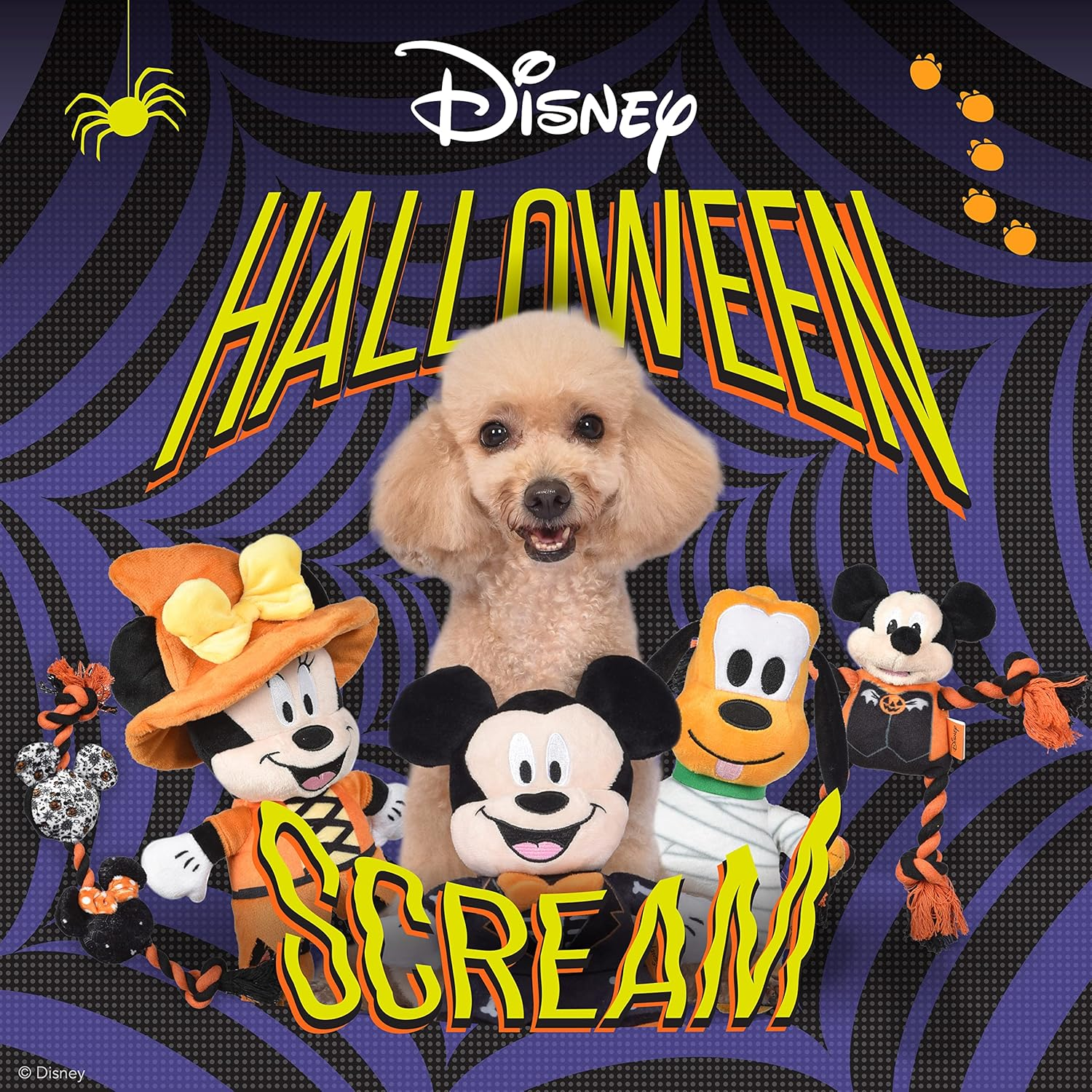 Disney for Pets Mickey and Friends Minnie Mouse 12" Rope Toy for Dogs | Minnie Mouse Dog Toy | Disney Toys for All Dogs, Official Dog Toy Product of Disney for Pets image number 3