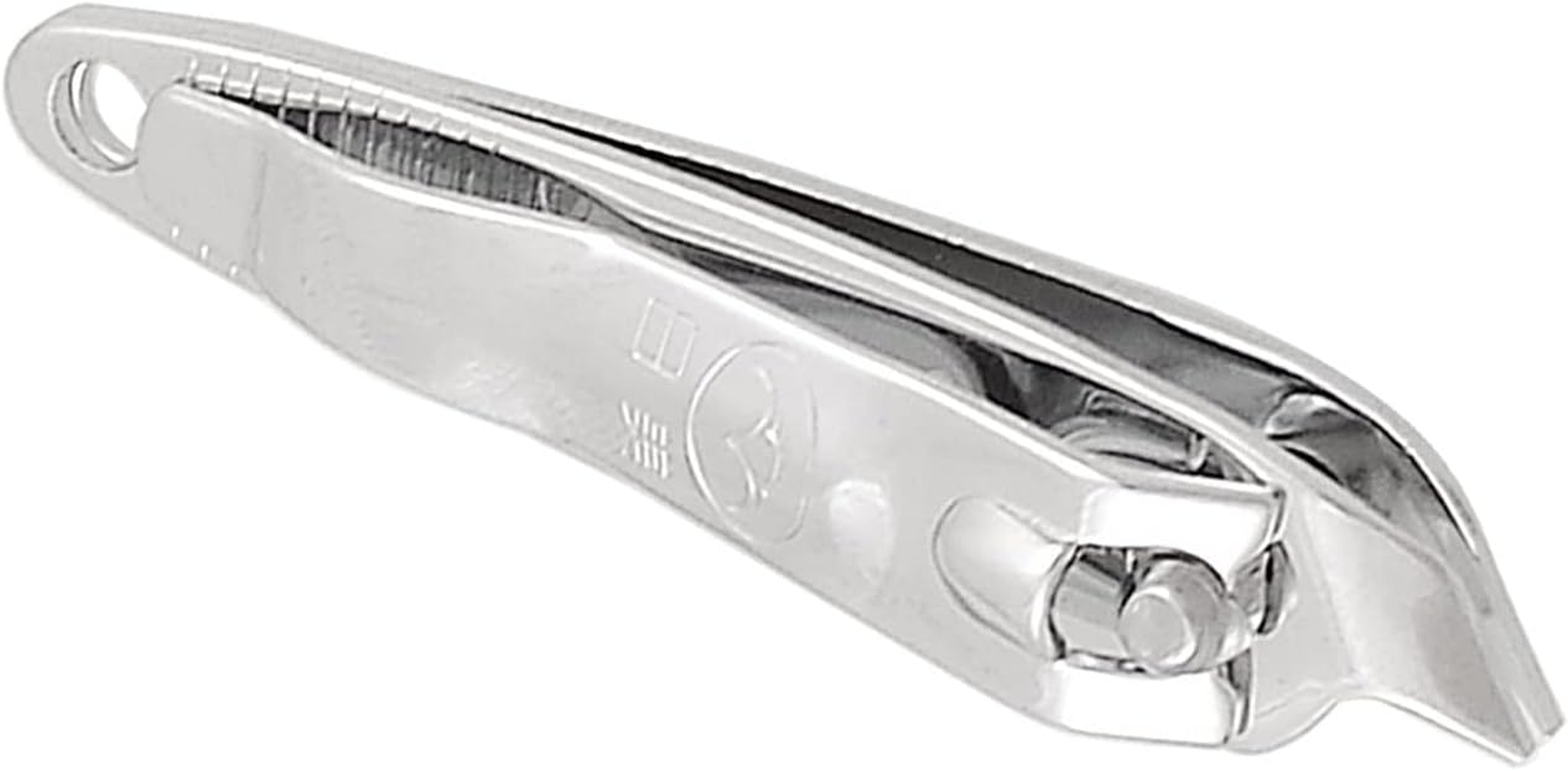 Uxcell Metal Fingernail Slanted Tip Nail Clipper Cutter Pedicure Manicure Tool image number 1