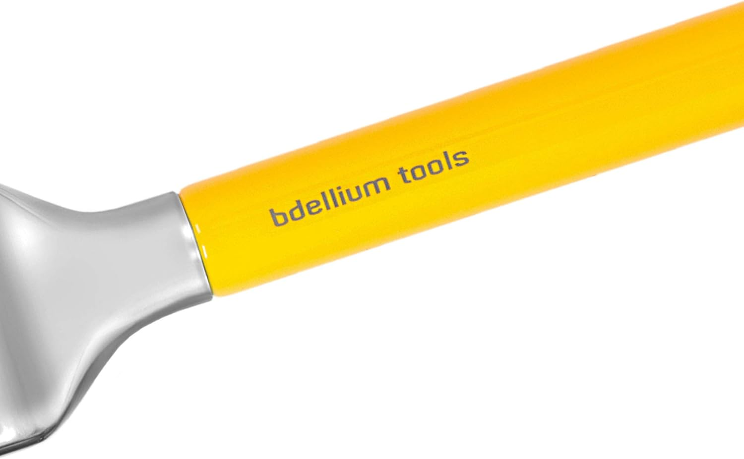 Bdellium Tools Professional Makeup Brush - Studio Series 971 Large Slanted Double Dome Blender - with Soft Synthetic Fibers, for Quick & Easy Application and Blending (Yellow, 1Pc) image number 6