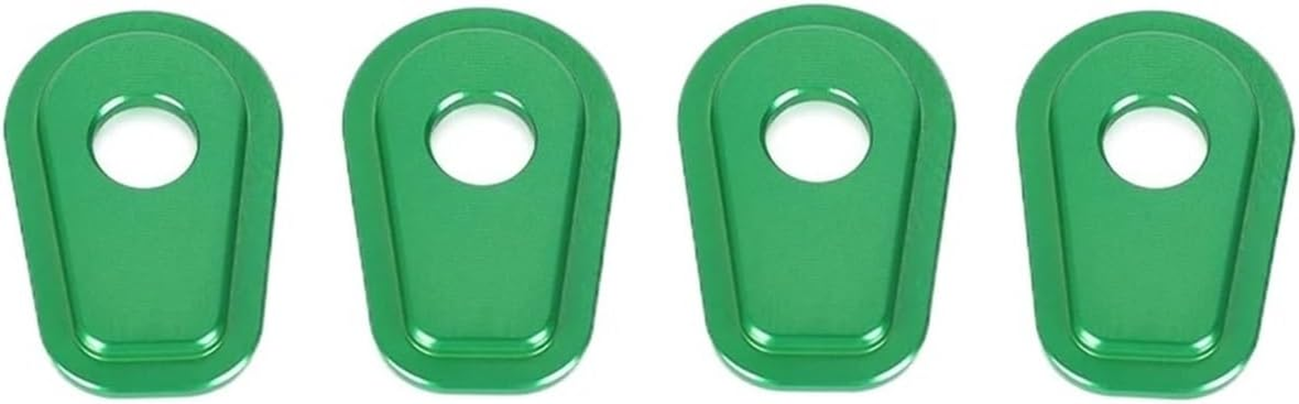 Motorcycle Refit Turn Signals Indicator Adapter Spacers Compatible with Z400 Z650 Z900 Z900RS Z1000 Ninja400 Versys-X300 Versys 650 (Color : Black)