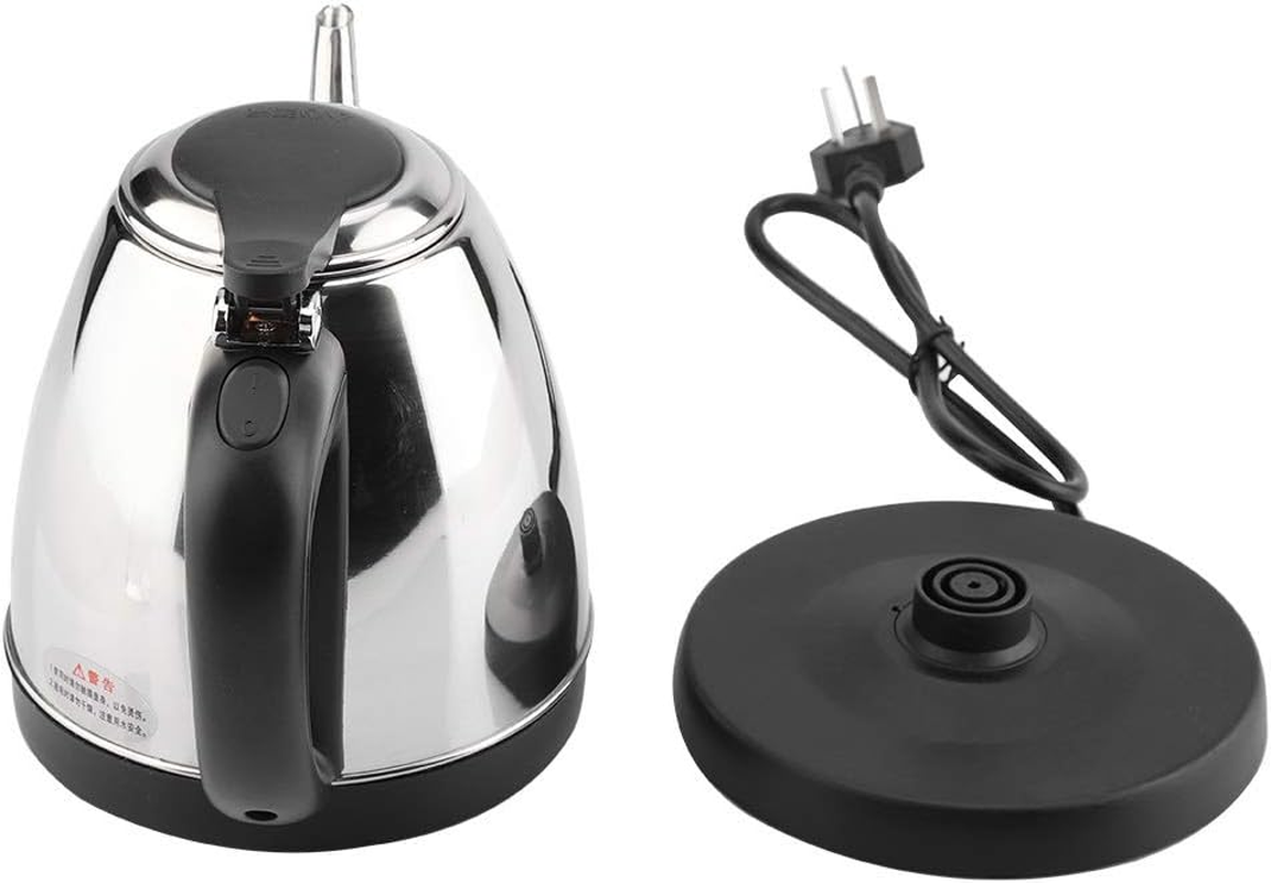 1.2L Electric Kettle Stainless Steel Fast Boil Auto Shut-Off and Boil-Dry image number 1