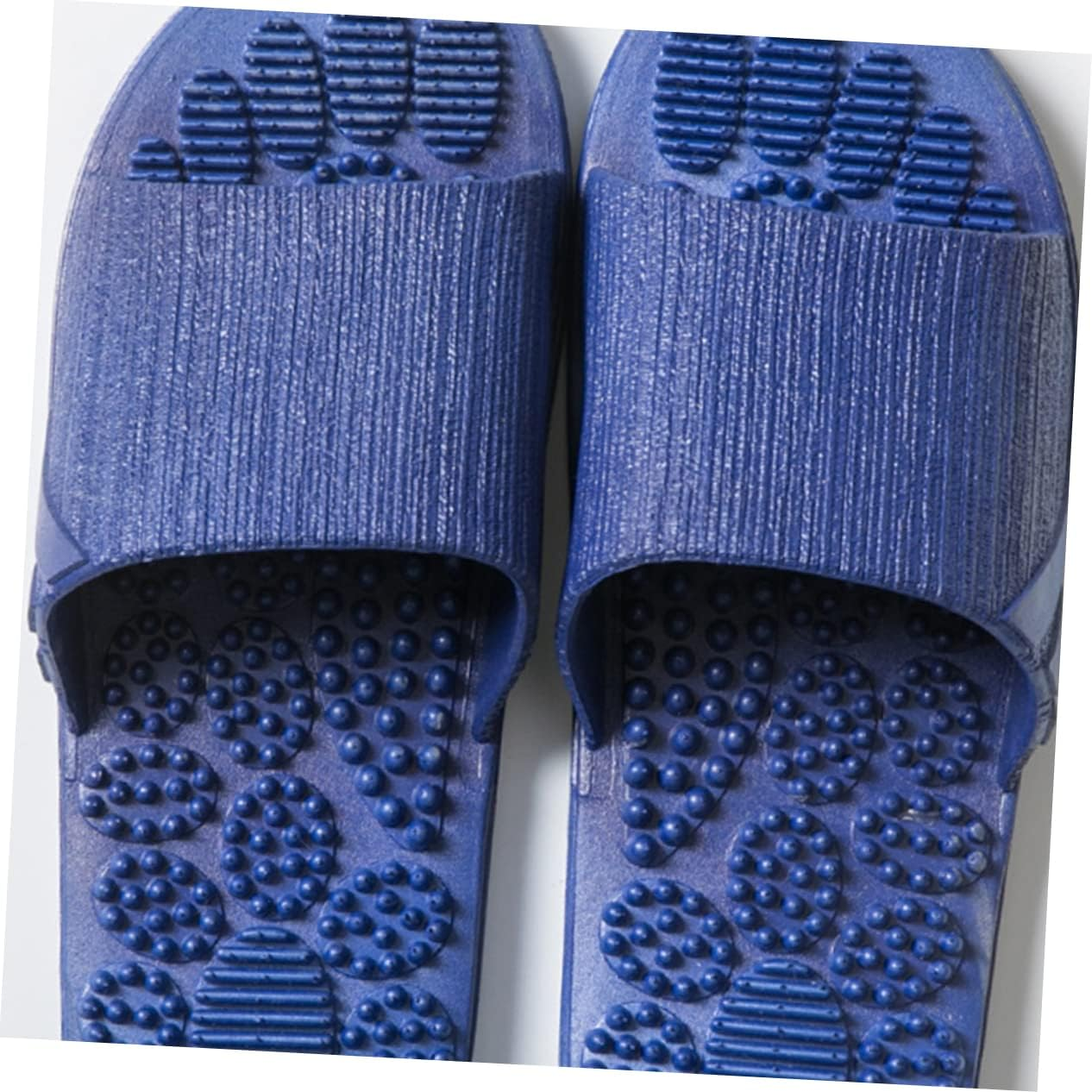Healvian Beach Slippers Slipper Slippers Plantar Slipper Stone Slippers Massage Sandals Reflexology Massage Slippers Acupoint Massage Slippers Blue image number 4