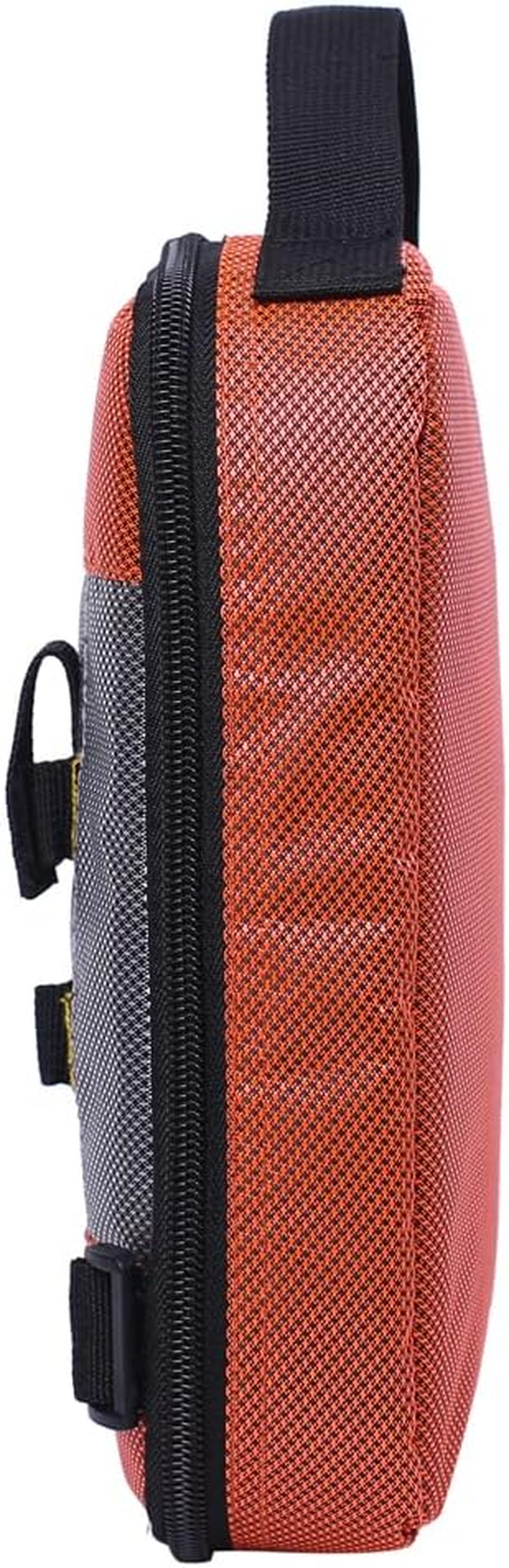 Raprance Fishing Lure Bag Baits Tackle Binder Organizer Storage Plastic Bag（Orange）