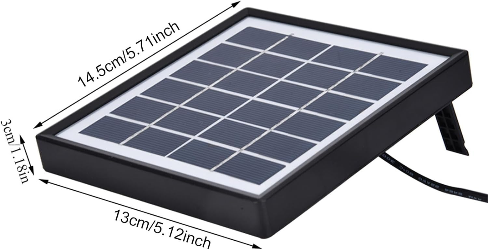 Solar Fountain Pump, 1.5W Miniature Brushless Solar Submersible, ABS Solar Water Pump for Aquarium, Fountain, Pond, Patio Garden image number 6