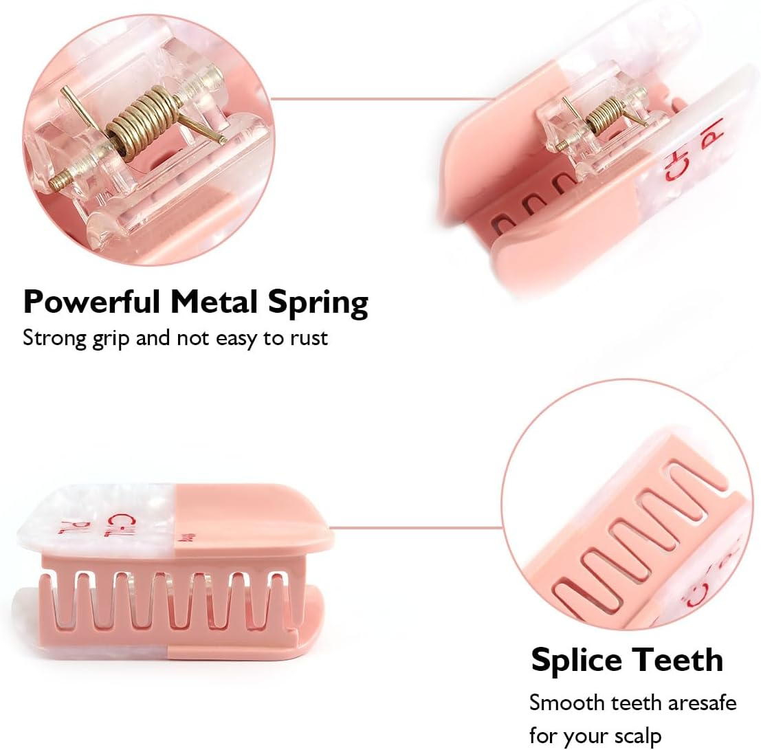 PERSONFUN Chill Pill Hair Claw Clip | 15Mg Pink Capsule Acetate Hair Clip | Fun Relaxation Theme Hair Accessory | Cute Novelty Gift for Women, Pharmacists, Students image number 6