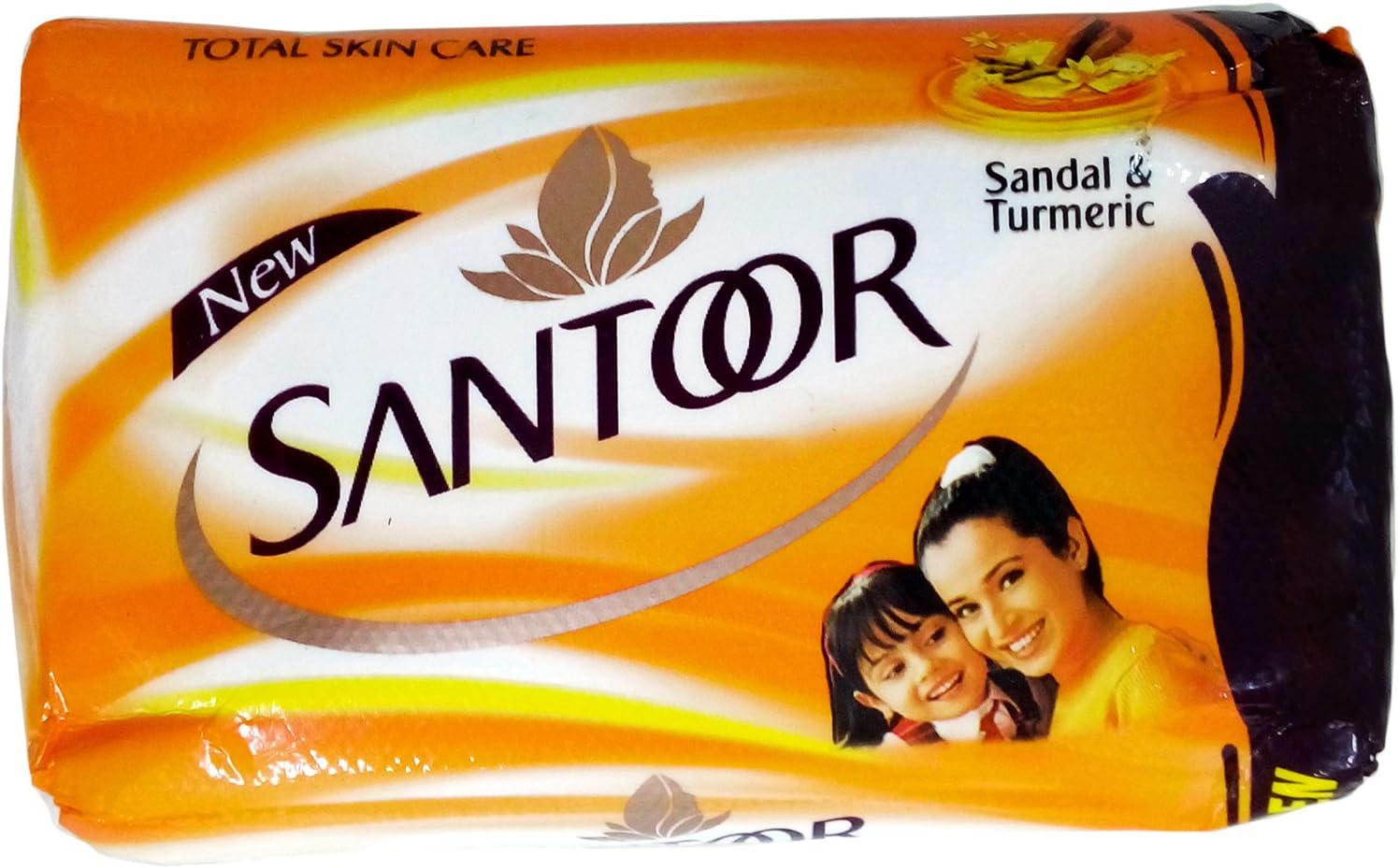 Santoor Soap - Sandal and Turmeric, 100G Pack