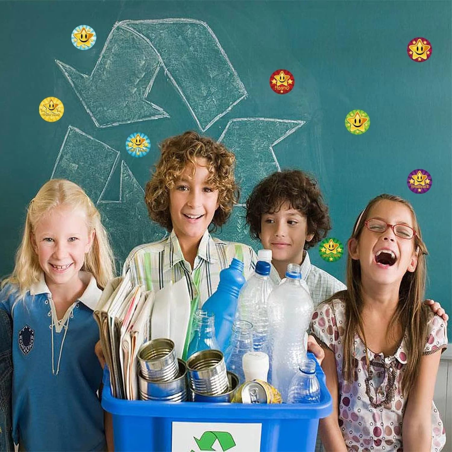 Teacher Adults Parents Classroom School Work Study Training Award Motivational Stickers,2Roll Teacher Reward Sticker School Supplies Roll Sticker Potty Training Stickers,Motivational Stickers for Kids image number 5