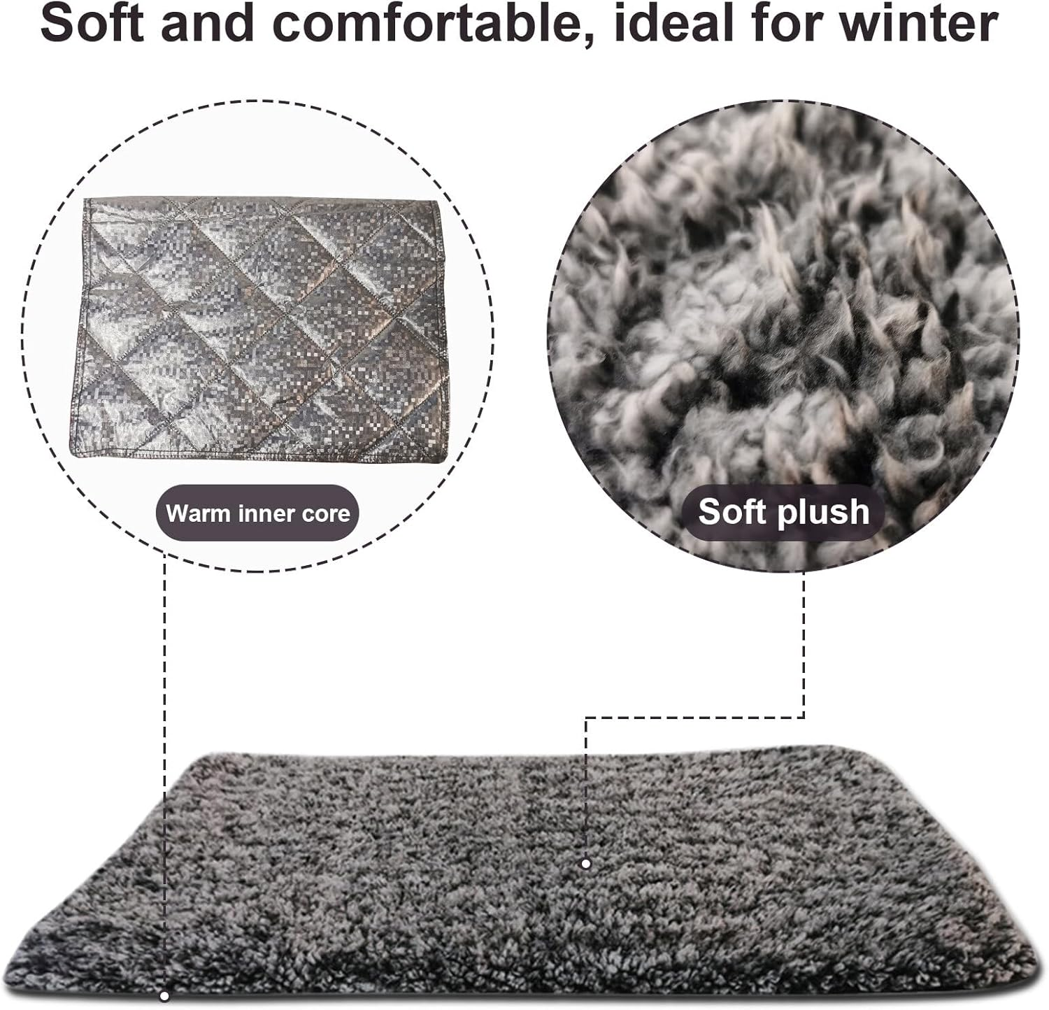 Non-Slip Carpet Mat, Non-Slip Carpet Underlay, Non-Slip Carpet Underlay, Non-Slip Mat, Non-Slip Mat for Cats, Non-Slip Mat Fixer for Cats image number 2