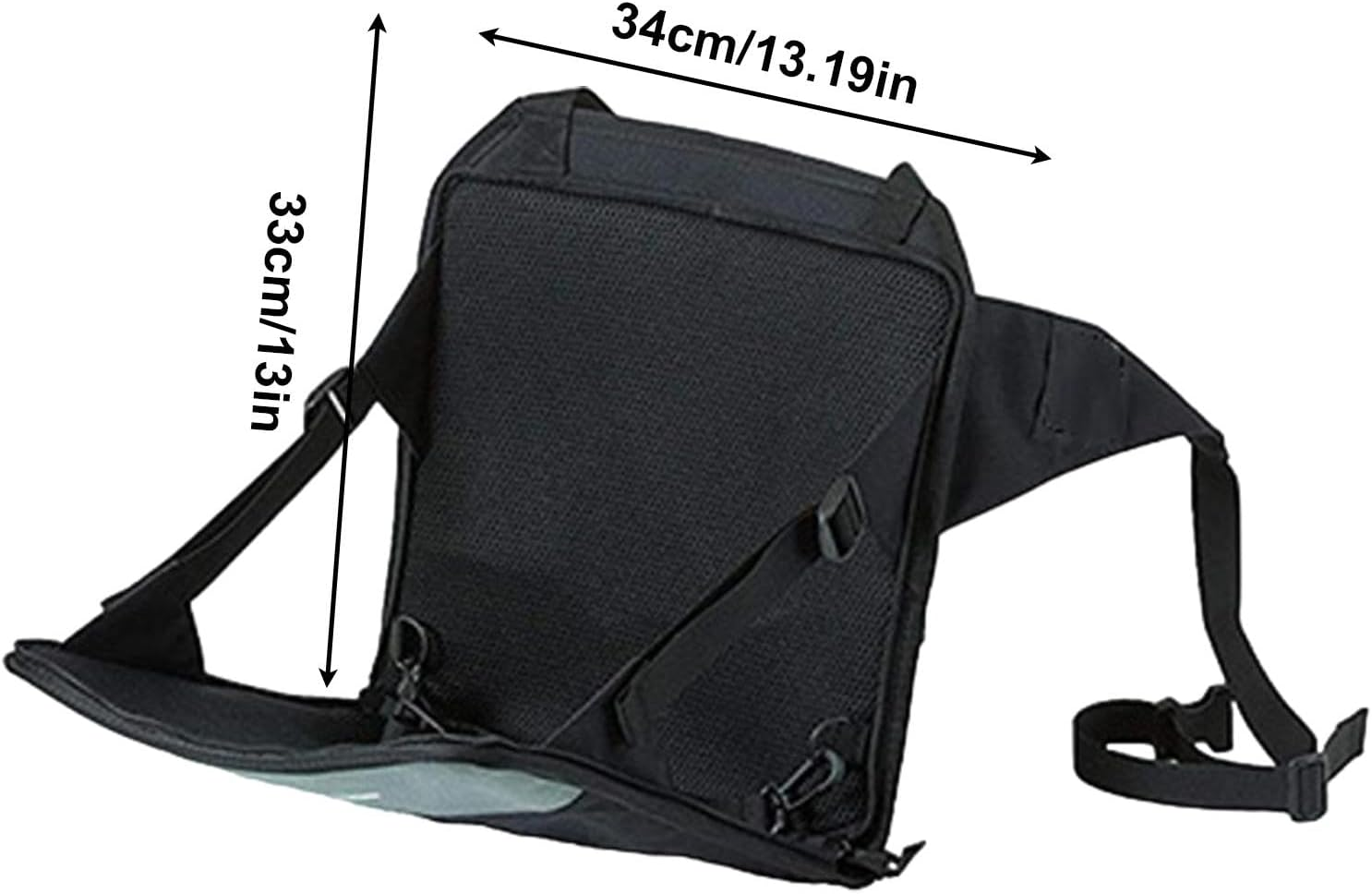 Kid Luggage Seat | Kid Luggage Seat | Child Travel Accessories | Travel Seat for Kids Carry-On Luggage for Comfortable Kids Children Outift with 13.58X12.99 Inches Black image number 4