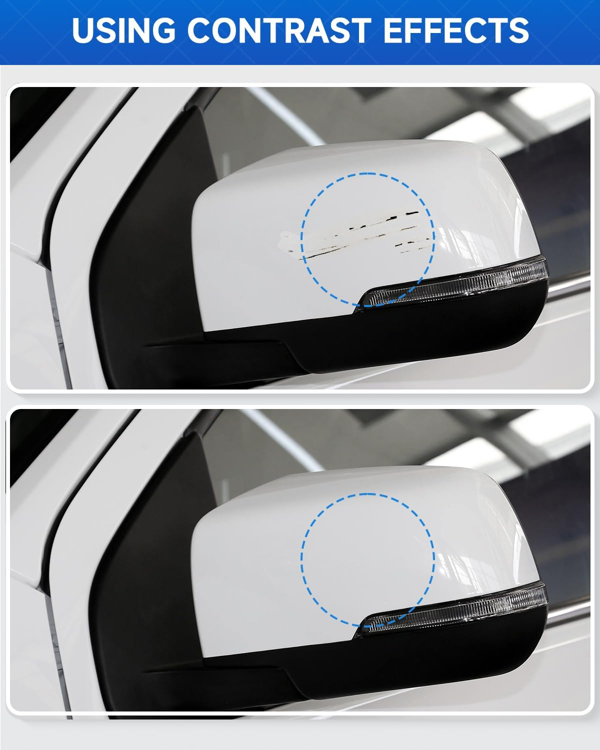 Touch up Paint Compatible with ISUZU Exact Match Touch up Paint Car Scratch Repair (ARC WHITE(729)) - Onyx Black(569) image number 5