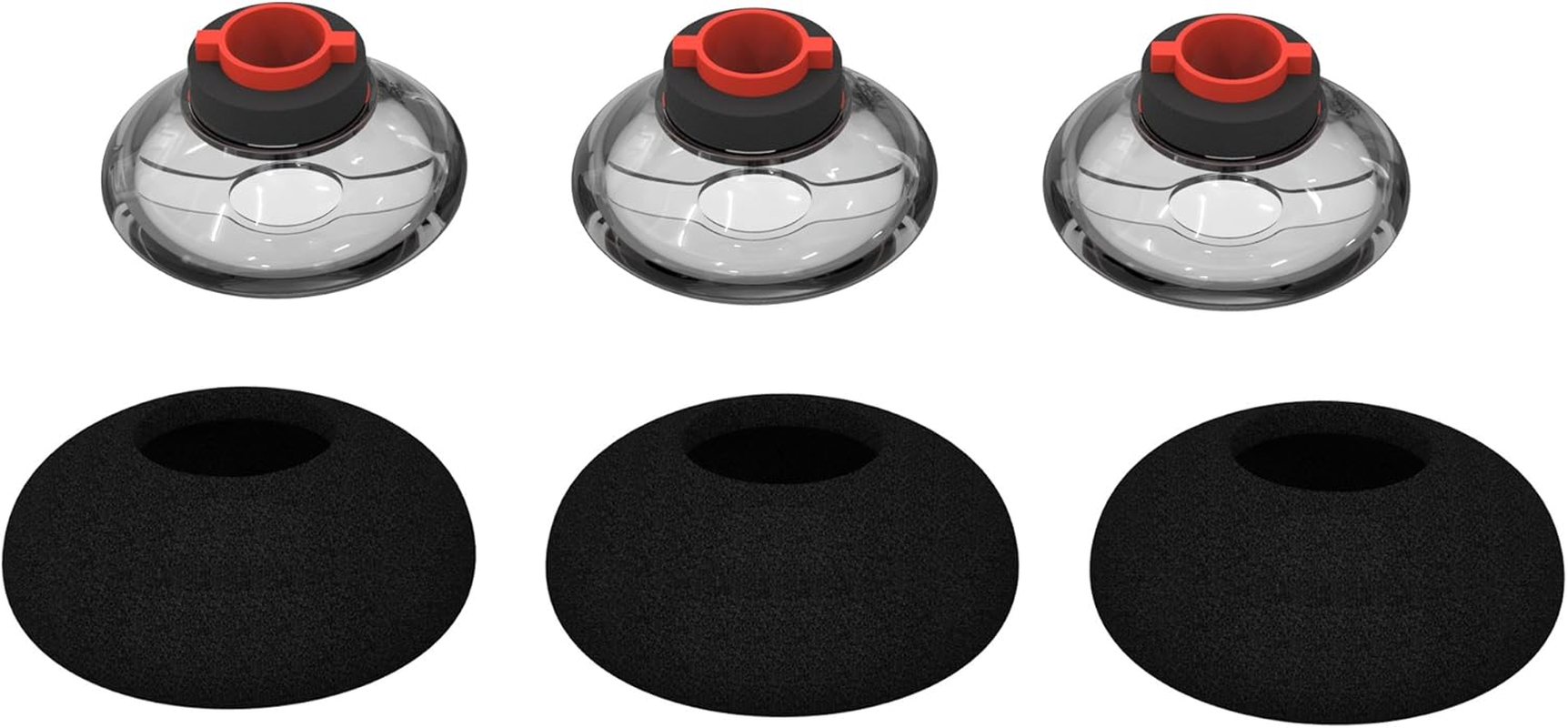 Wiki VALLEY Eartips Replacement for Plantronics Voyager 5200,Earphone Kits Earpads for Voyager 5200 Headphone [24 Month Warranty] (Three Size)