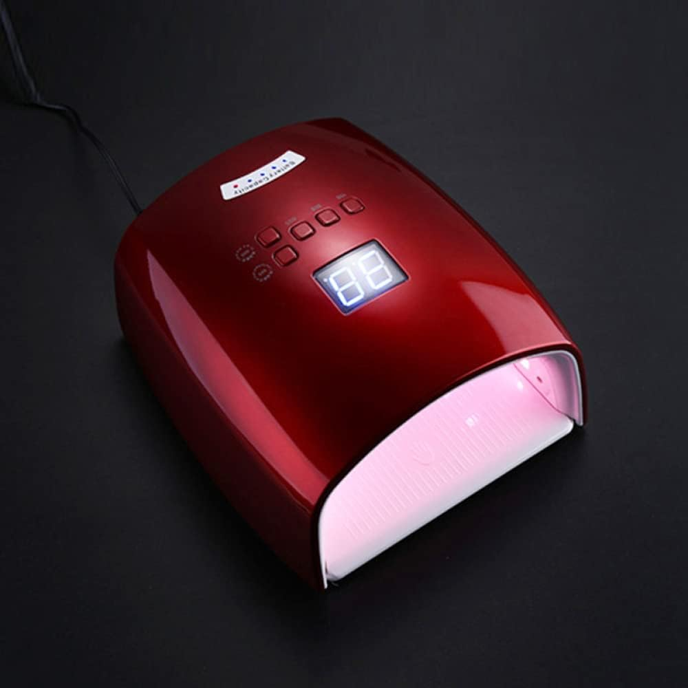 Nail Dryer Professional Nail Dryer 48W Rechargeable Nail Quick Dry Dryer for Nails Wireless Nail Uv Led Lamp Manicure Pedicure Nail Epuipment Nail Lamp image number 5