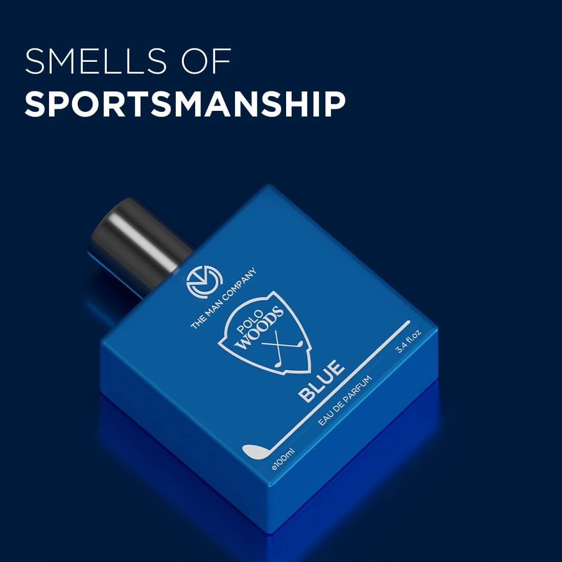 The Man Company EDP for Men 100Ml &ndash; Polo Blue | Premium Perfume | Long-Lasting Fragrance | Perfect for Men | Citrusy, Marine and Musky | Made with Essential Oils image number 2