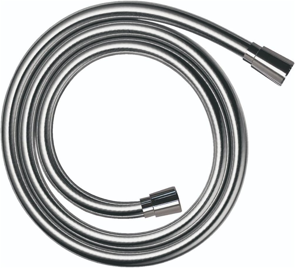Hansgrohe Isiflex - Universal Fit Shower Hose 2.00 M, Tangle Free, Flexible Shower Head Hose Anti-Kink, Incl. Sealing Rings, Chrome, 28274000 image number 5