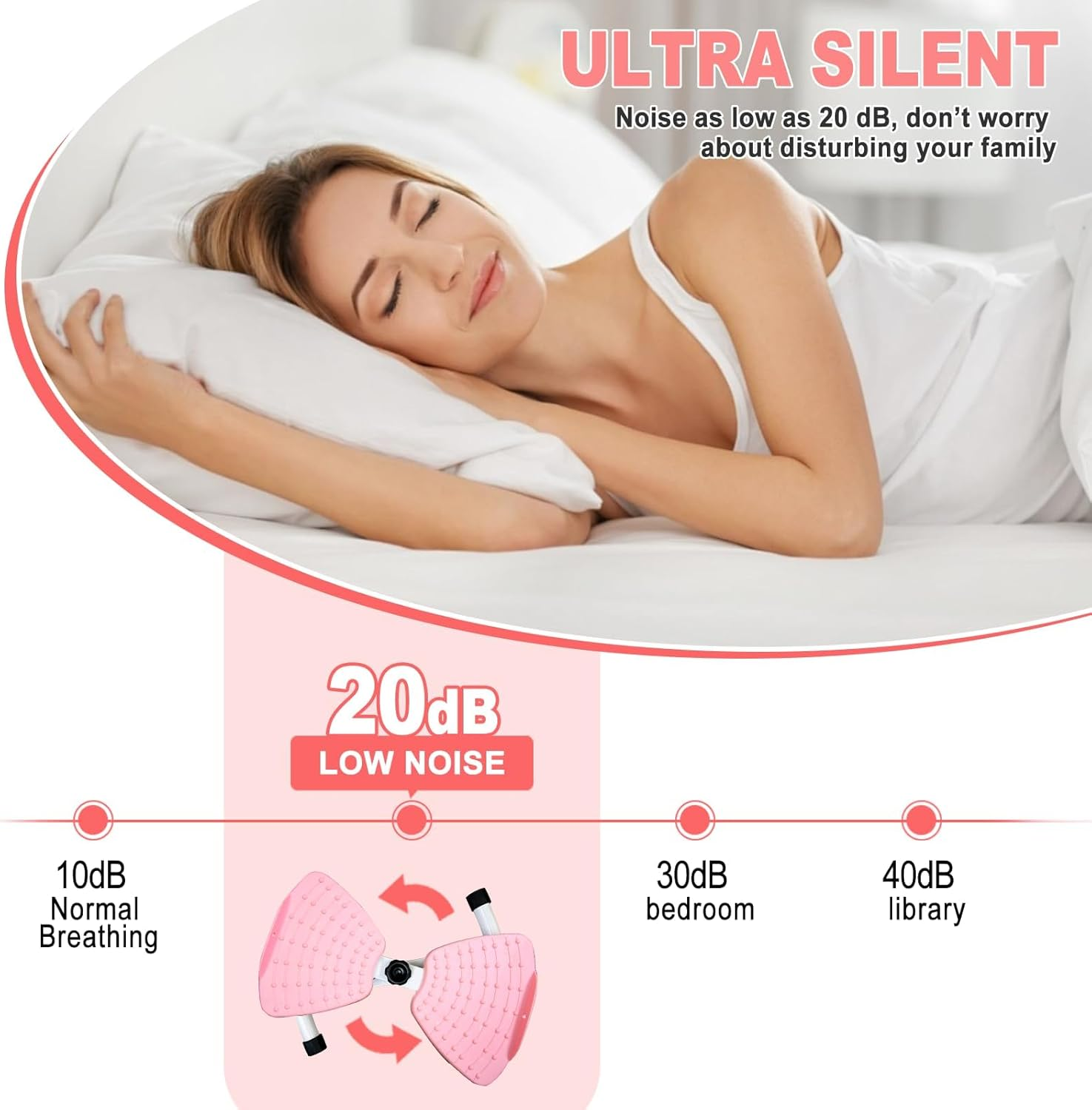 Waist Twister Machine with Resistance Bands, 300 Lbs Weight Capacity, Non-Slip Twist Board, Noiseless Ab Twister for Belly Fat Loss, Home Gym Equipment for Women/Men image number 4