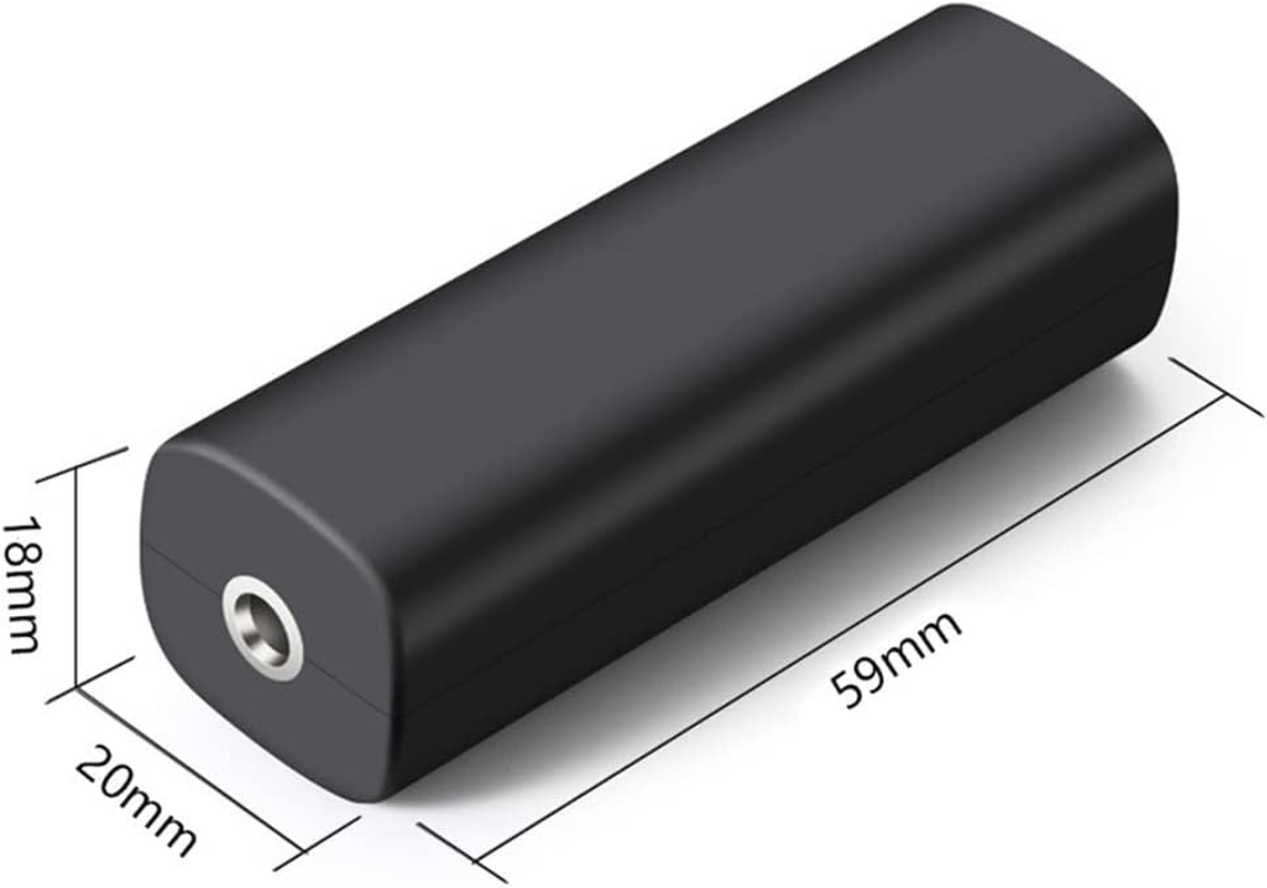 Ysyaxsyt 1 Piece Ground Loop Noise Isolator Audio Noise Isolation Black for Car Stereo Audio System Home Stereo