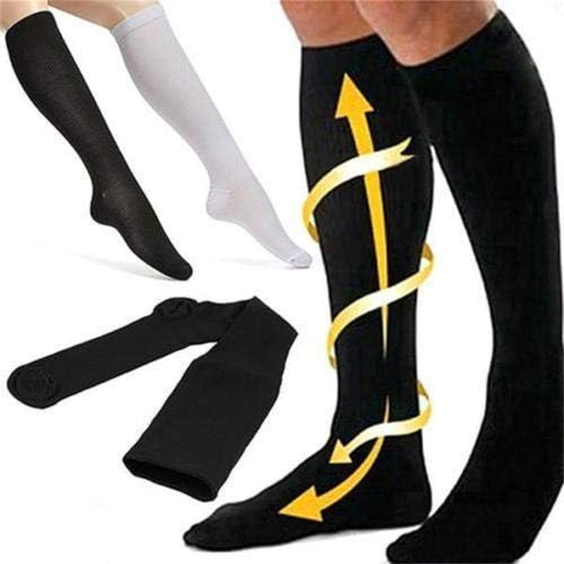 Flightmode Medical Compression Socks Size L Support Stockings Travel Flight Aching Feet Varicose image number 3
