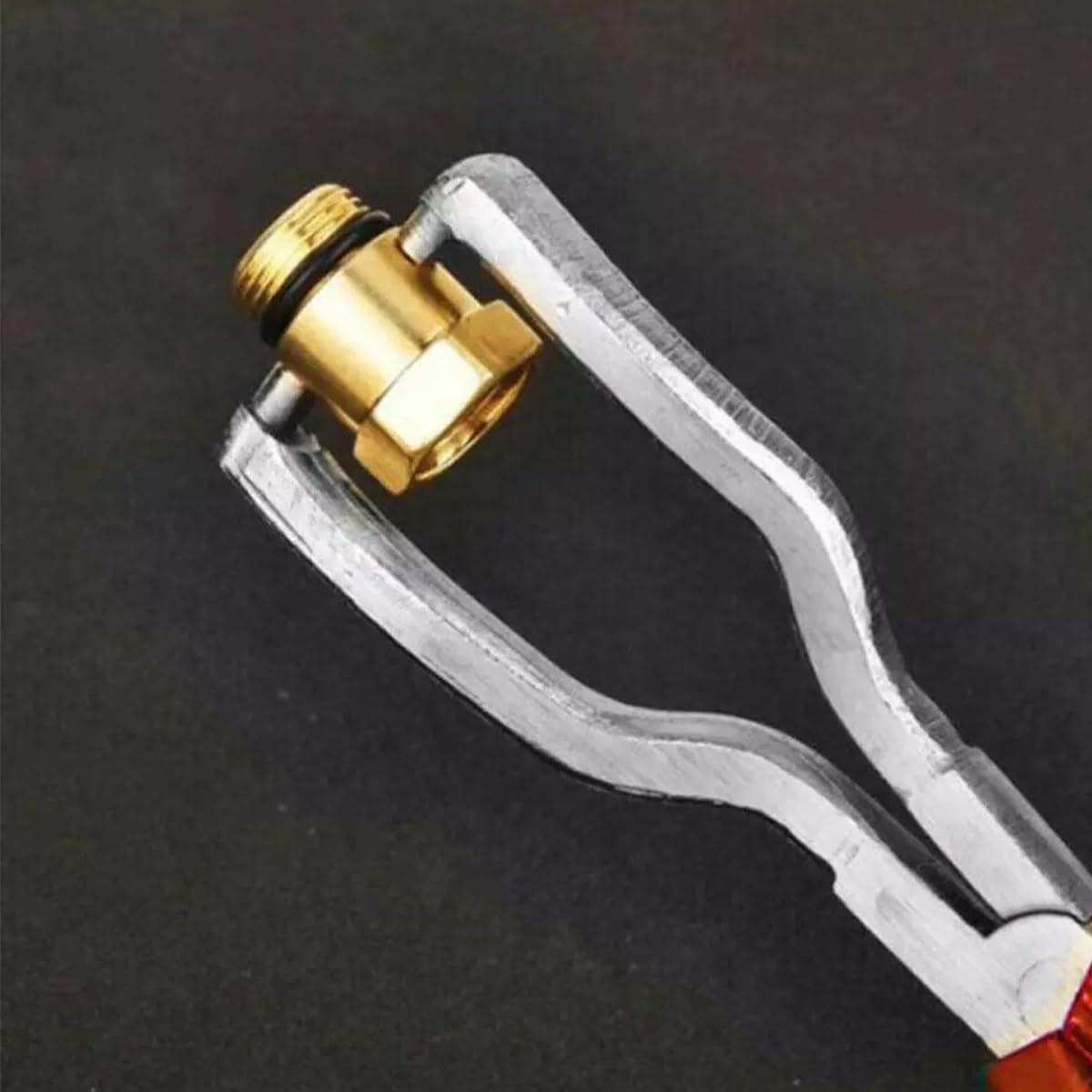 AIMALL Car Repair Tool Special Petrol Fuel Line Pliers Filter Hose Release Disconnect (8.77 Inches) - Red image number 4