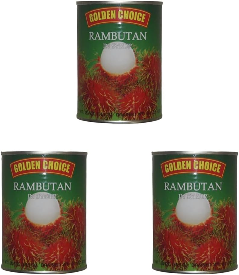 Golden Choice Rambutan in Syrup | Canned Fruit for Healthy Snacks | 565 G image number 1