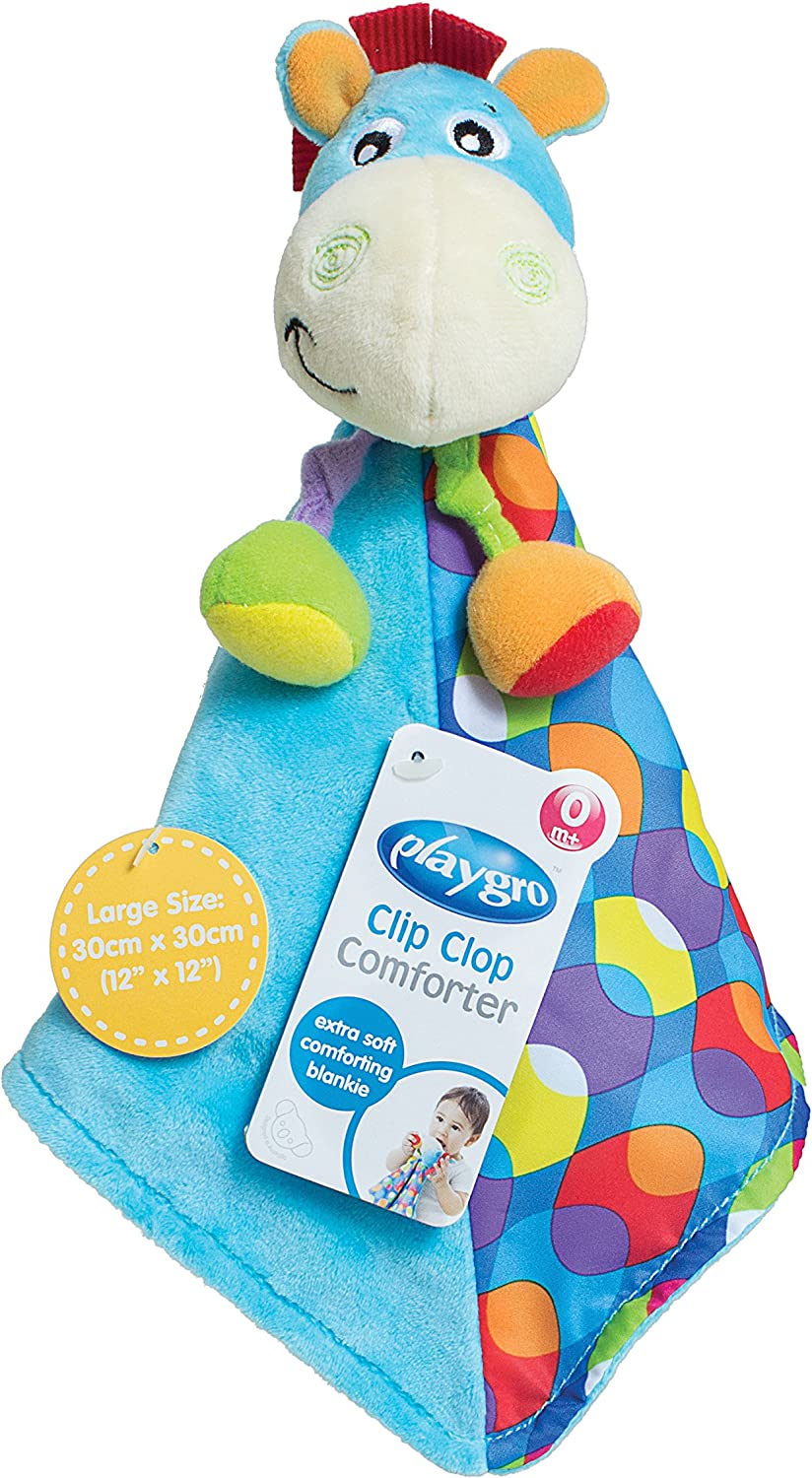 Playgro Clip Clop Comforter, Multicolour image number 4