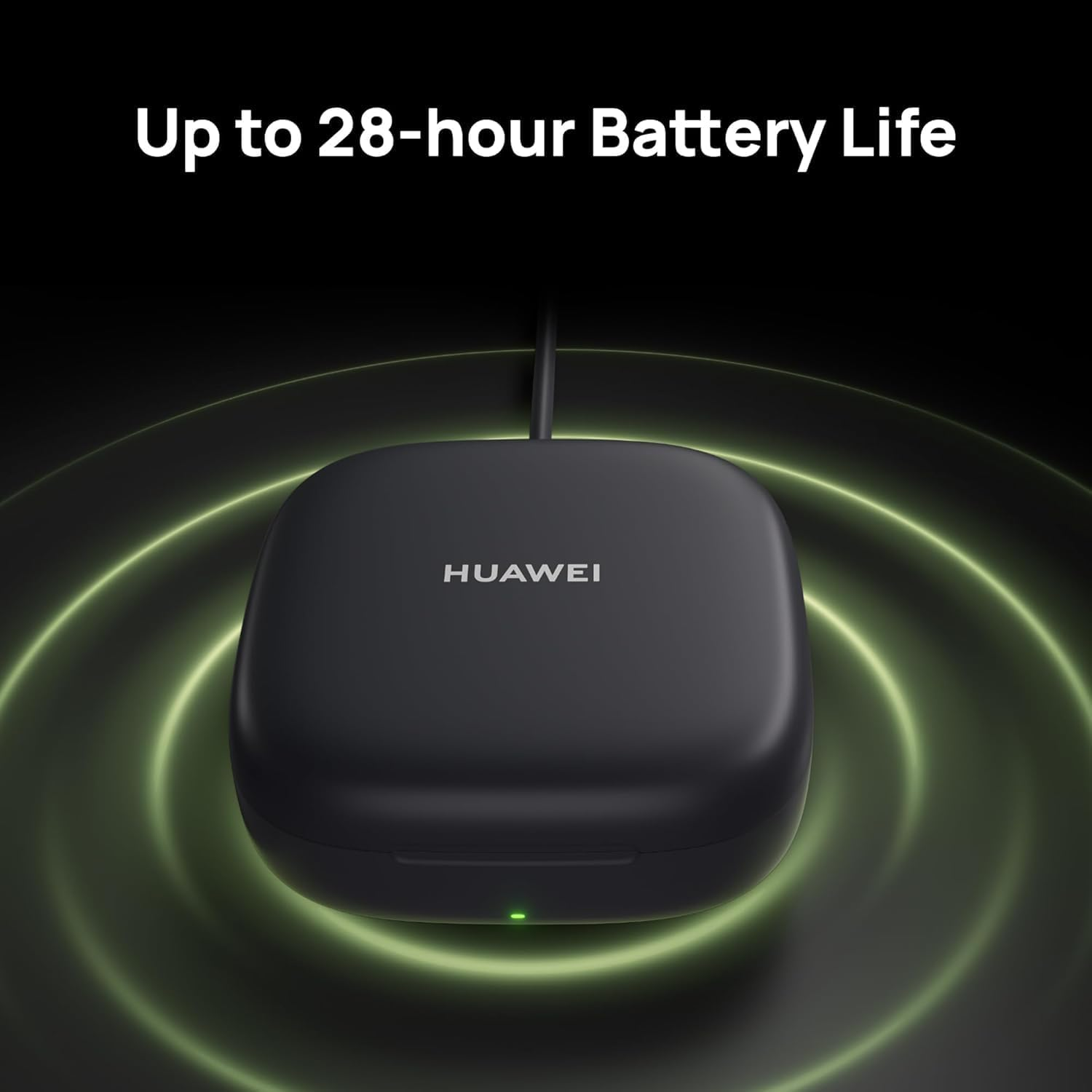 HUAWEI Freearc Open-Ear Headphones, Bluetooth Headphones with Sterling Sound, Optimal Hold and Comfortable, IP57 Waterproof, 28 Hours Playtime, Sports Headphones, Ios & Android & Windows, Black image number 1