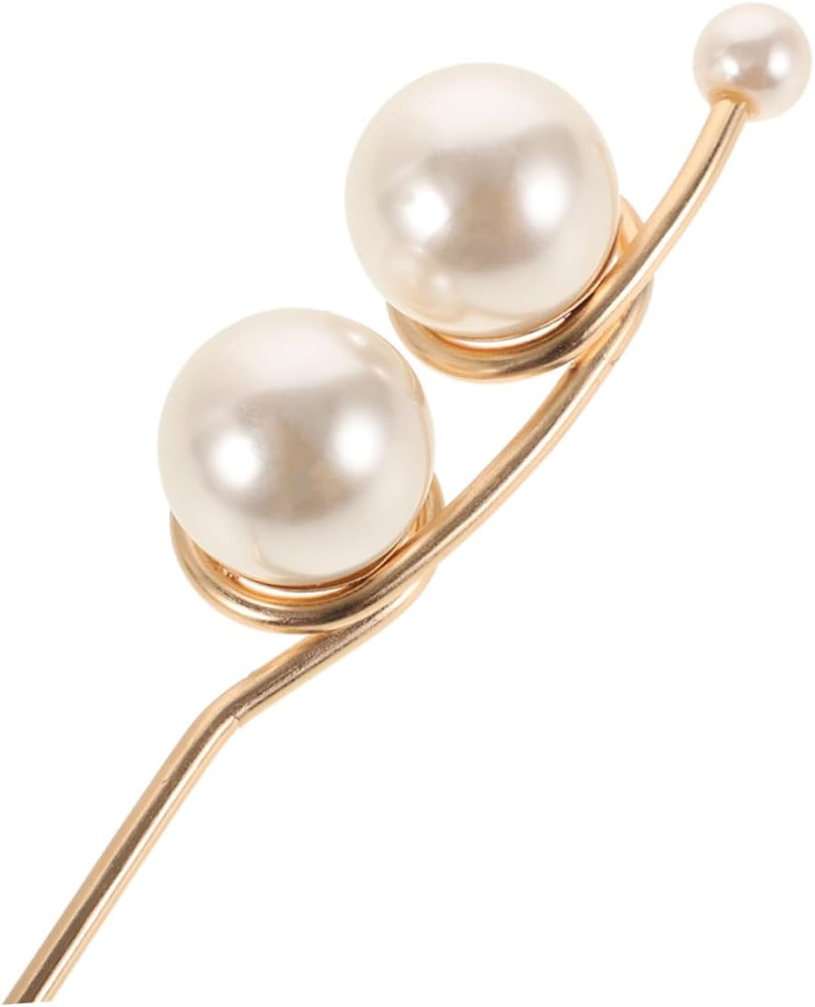 FRCOLOR 2Pcs Japanese Pearl Head Nail Art Stirring Rod for Resin Epoxy Mixing Easy Clean Manicure Tools image number 2