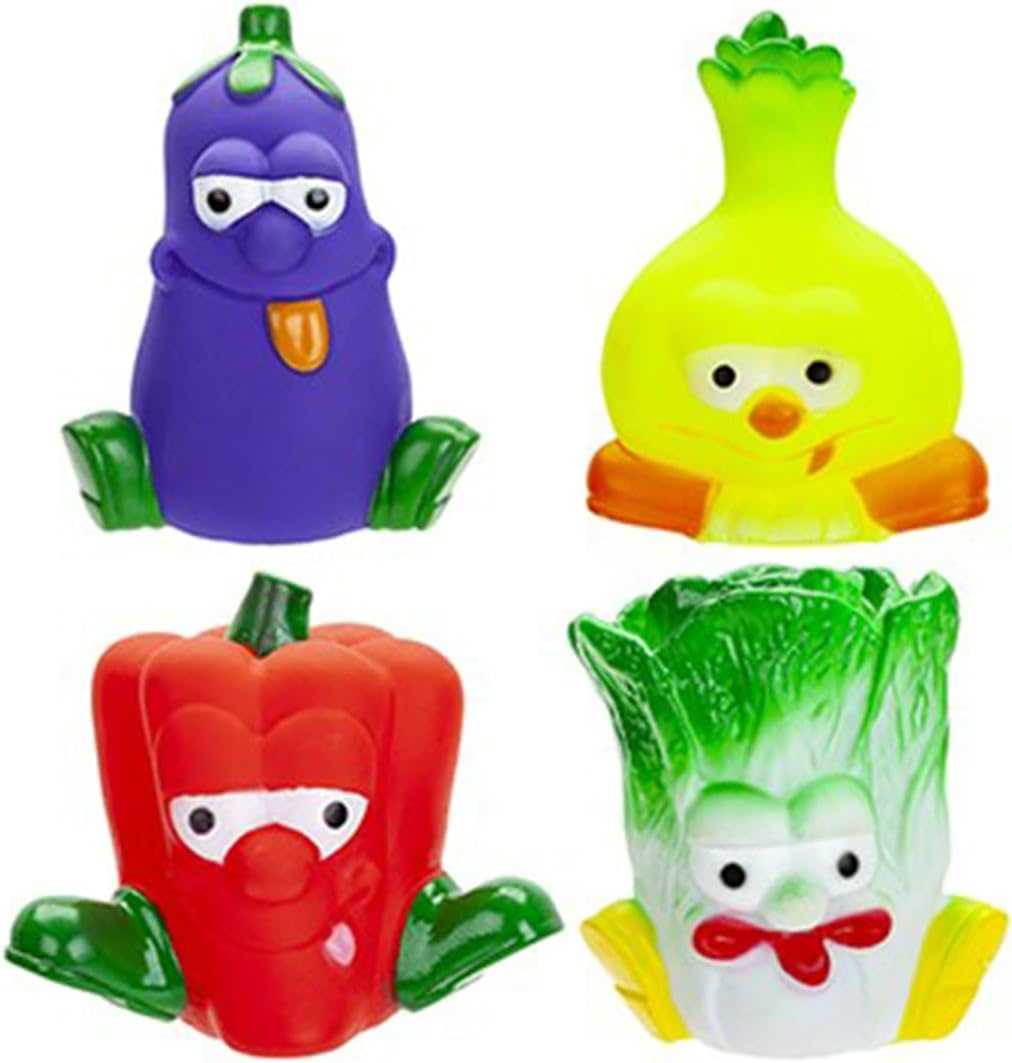 PMS 879107 Plant Vinyl Dog Toy, Perfect Play Companion for Puppies, Pack of 1, Multi-Colour