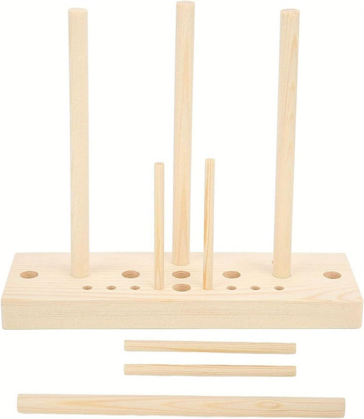 Bow Maker, Wooden Bow Making Tool,Adjustable DIY Bow Maker Tool - Natural Wood Ribbon Bow Maker for Wreaths, Easy-To-Use Crafting Tool for Holidays & Decorations, Portable Design for DIY Projects