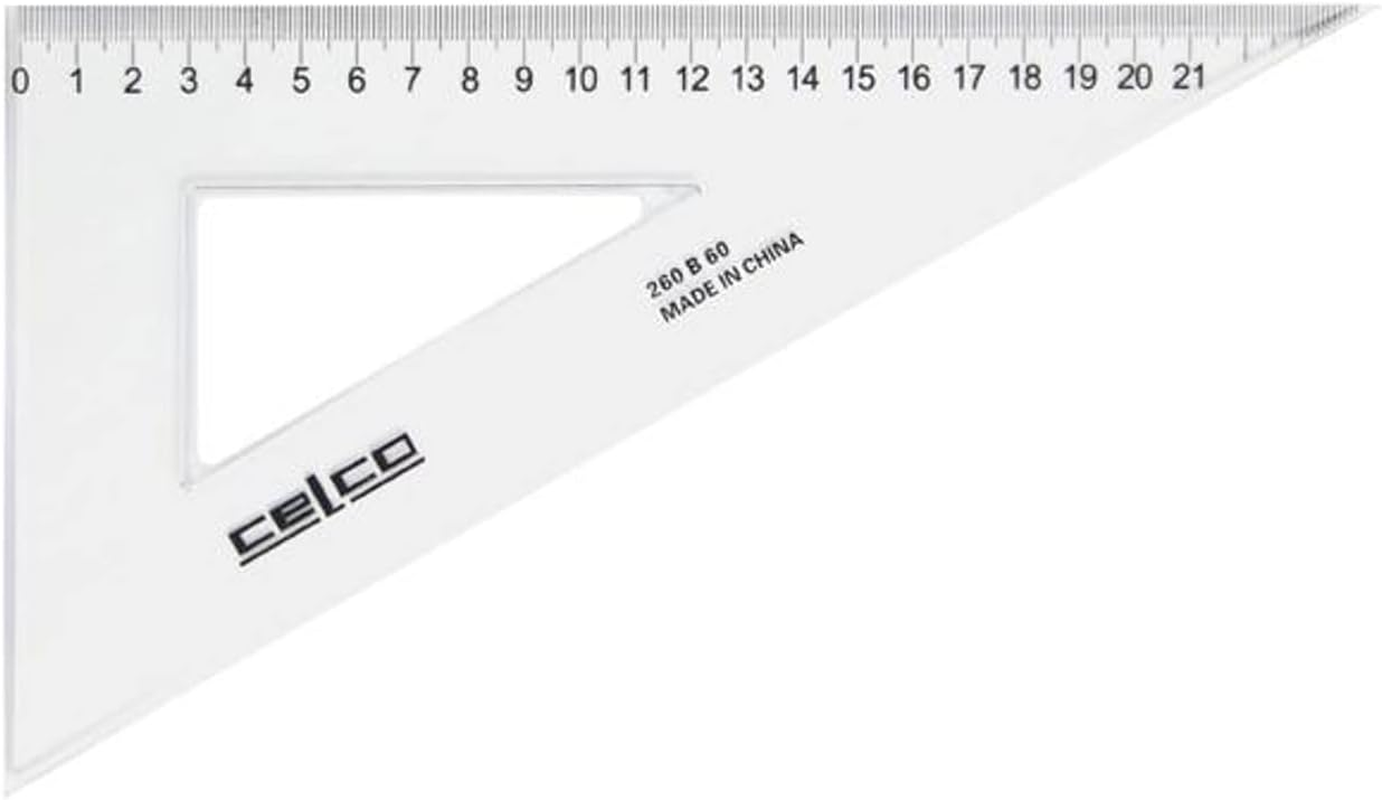 Celco 60 Degree Set Square, 26Cm image number 1