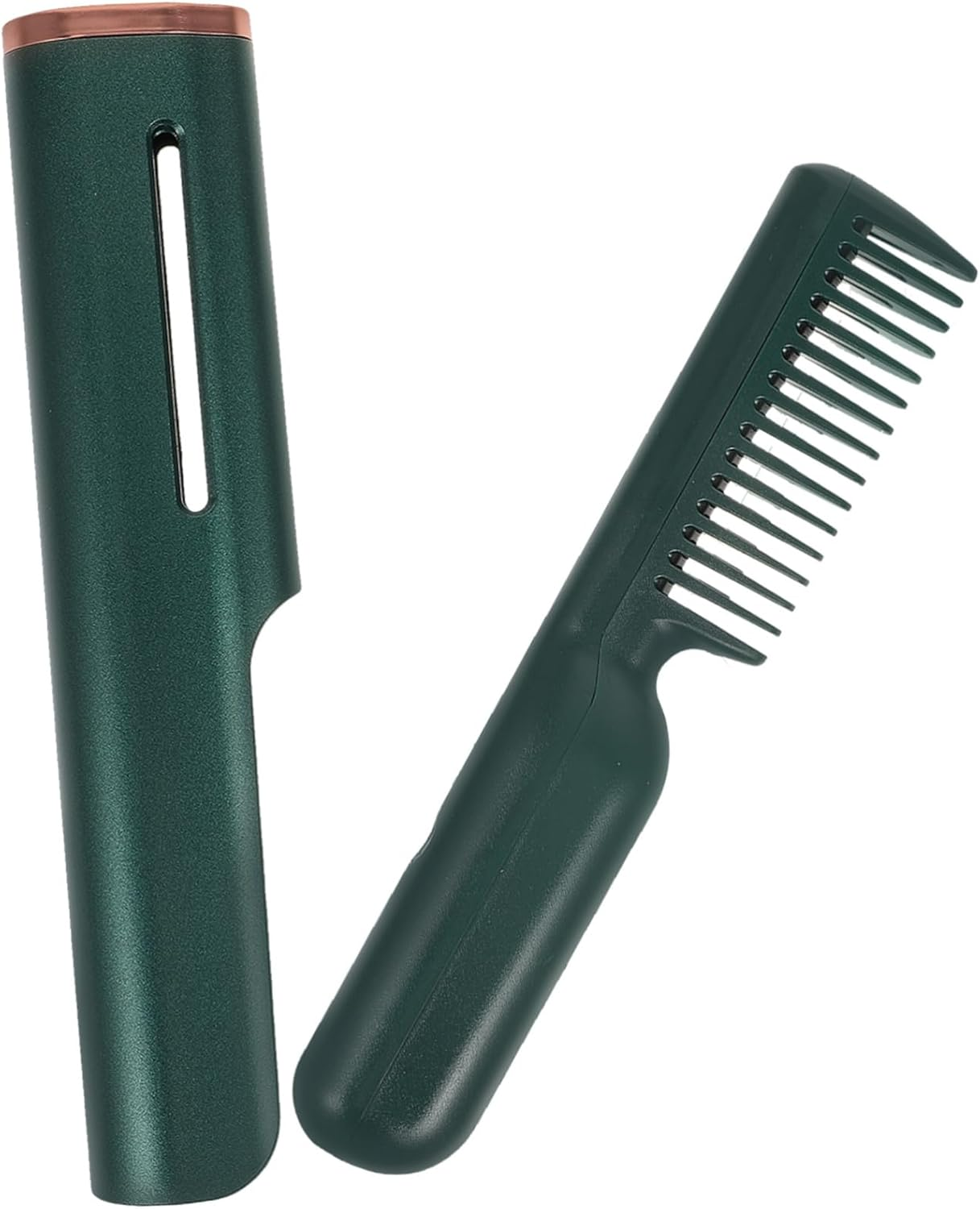 Healeved Cordless Portable Hair Straightener Brush Electric Heating Comb Hair Brush Styling Tool image number 5