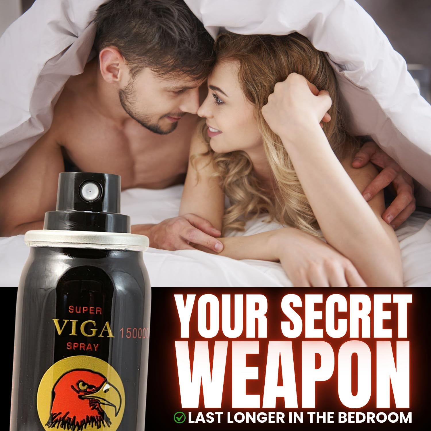 3 PACK | Super VIGA 150000 Desensitizing Delay Spray for Men | Last Longer in Bed | 150 Sprays | for Premature Ejaculation PE | Helps Prolong Climax image number 3
