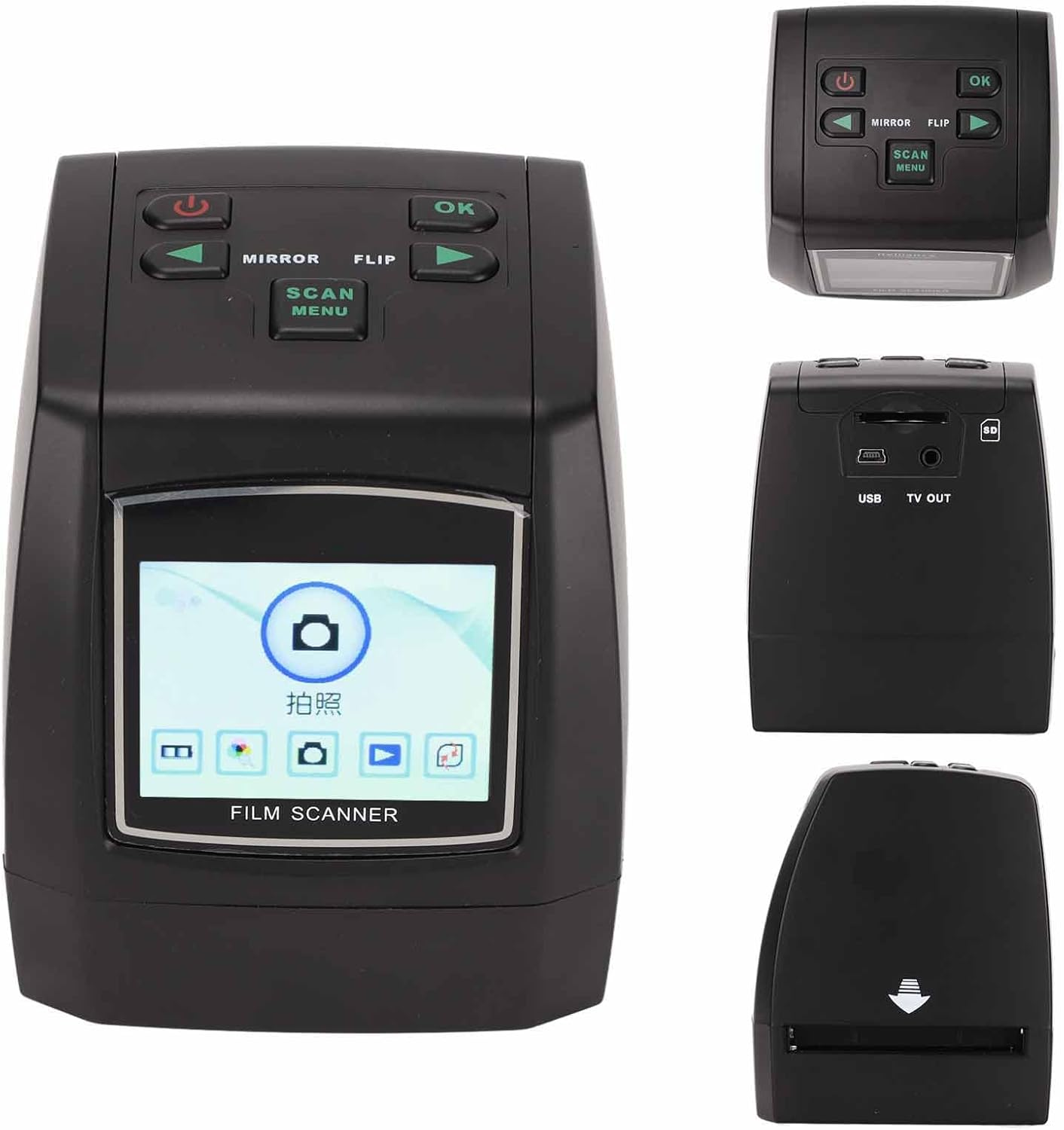 Film Scanner, Slide Scanner, 35Mm, 126, 110, Super 8 Film to JPEG Digital Converter (AU) image number 4