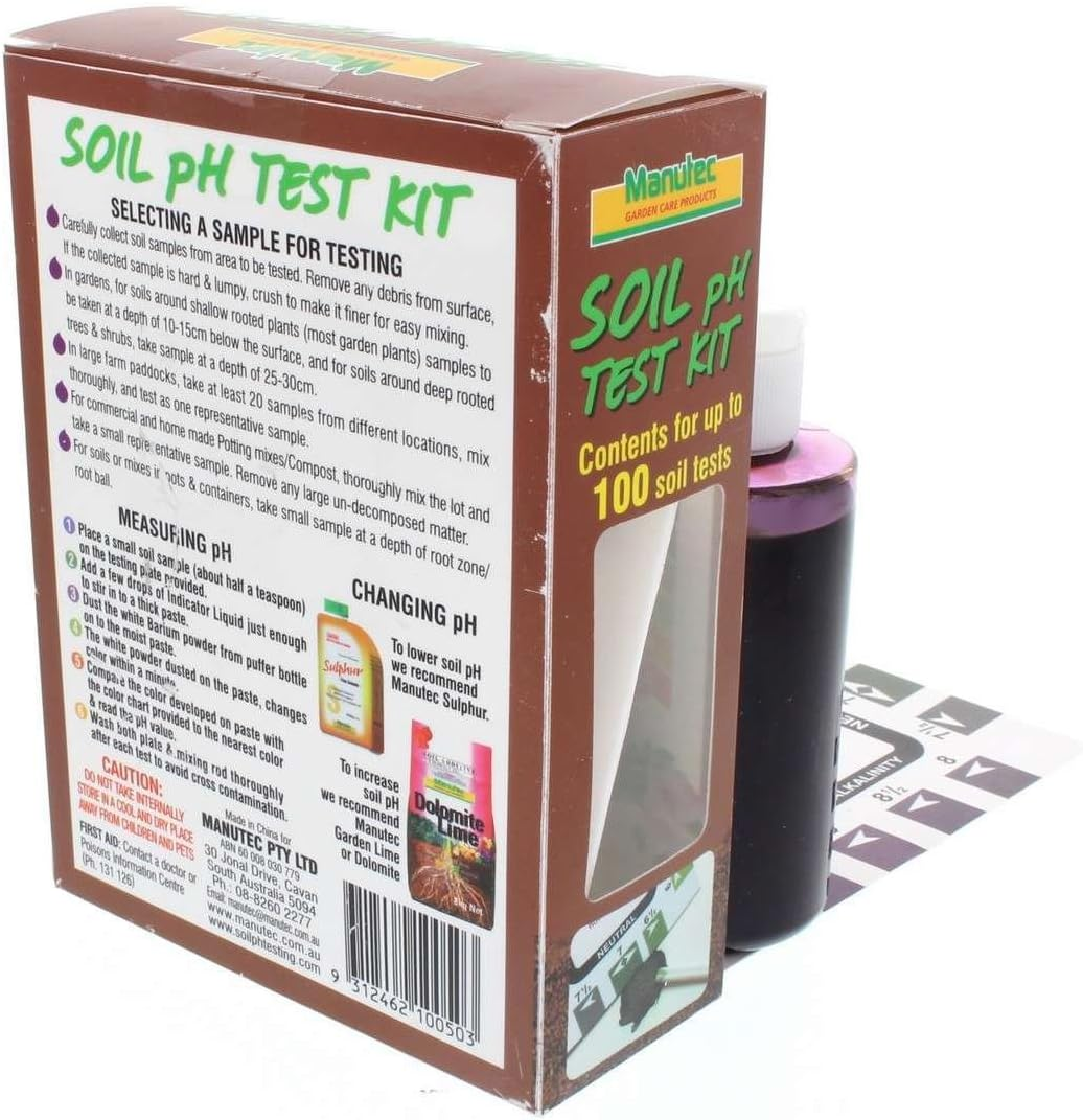 Manutec Soil Ph Test Kit