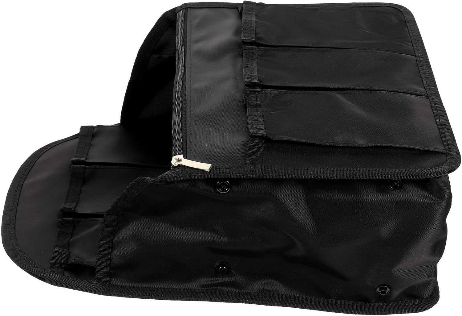 FINISPERSOO Backpack Inner Bag Organizer Insert for Shoulder Bag Portable Universal Storage Divider with Structured Support, Large Size in Elegant Black, Suitable for Travel and Daily Use image number 3