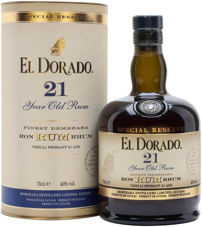 El Dorado Rum 21 Year Old Rum 750Ml