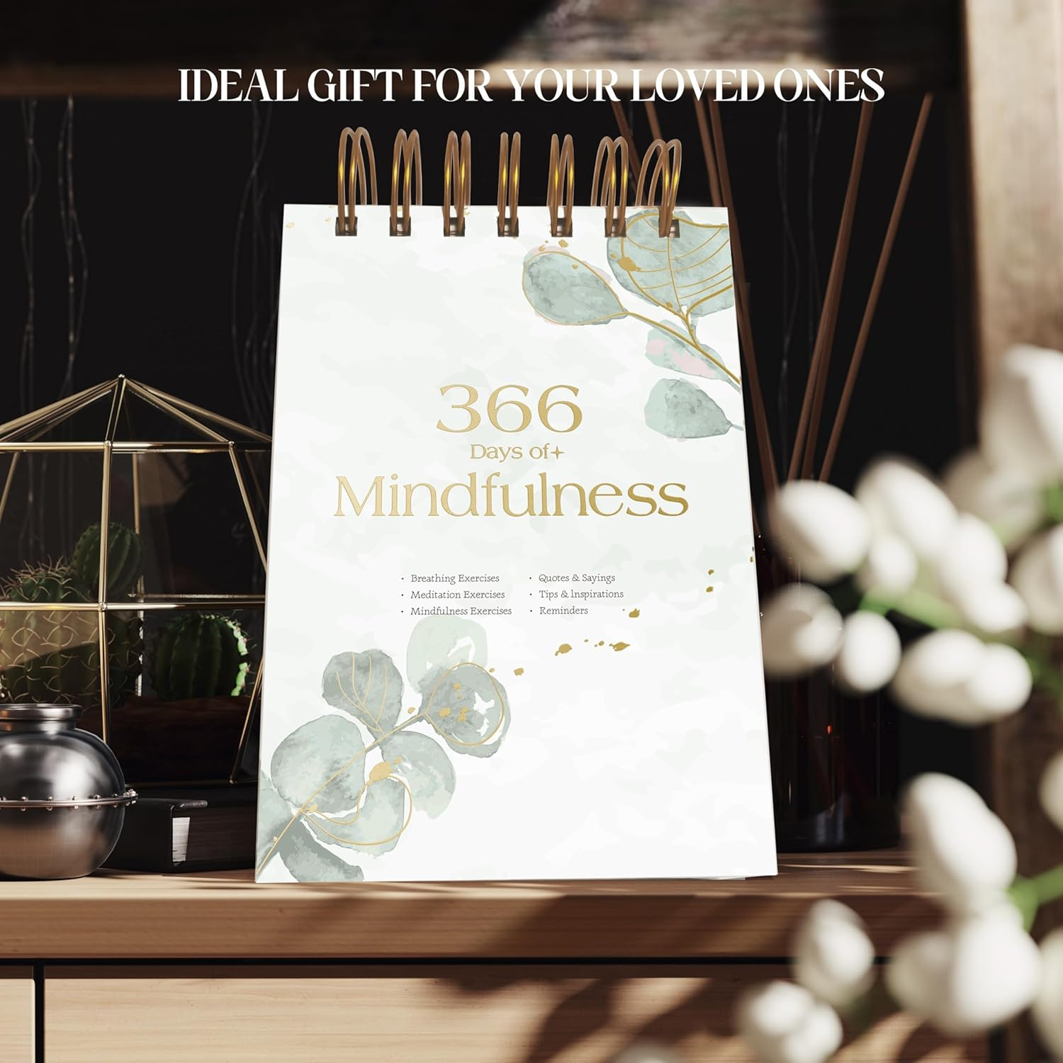 Undated Motivational 2026 Calendar for Women - Daily Inspirational Flip Desk Calendar with 366 Inspirational Quotes - Office Desk Decor for Women, Motivational Gifts image number 4