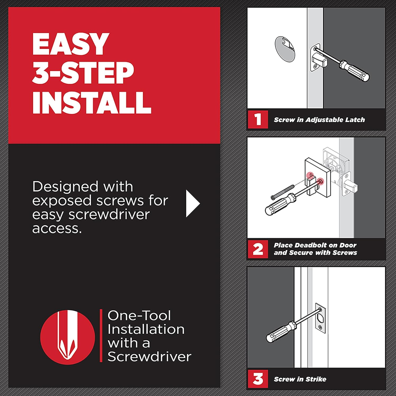 Kwikset 991 Pismo Keyed Entry Knob and Single Cylinder Deadbolt Combo Pack Featuring Smartkey and Microban in Satin Nickel image number 5