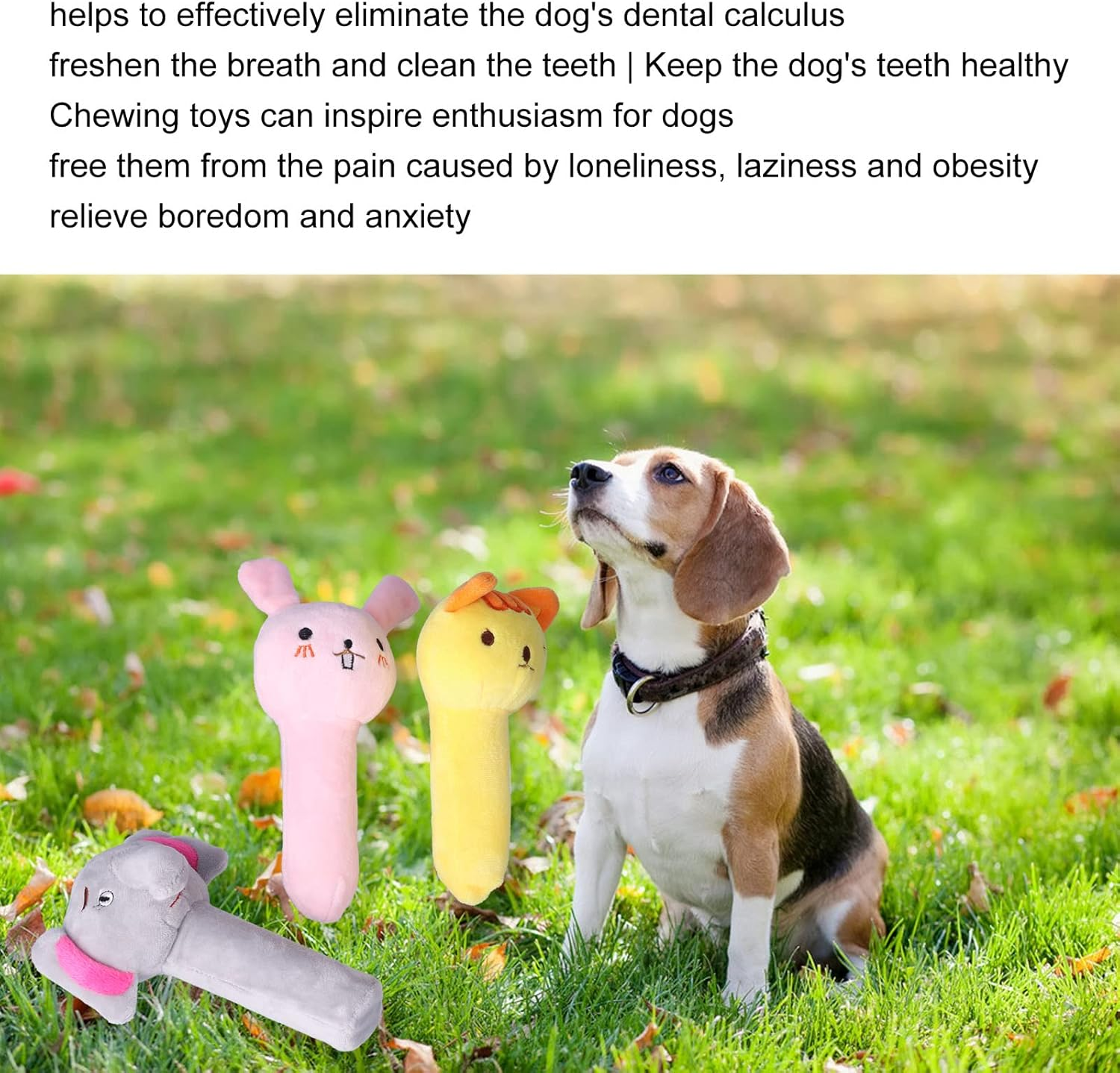 Pet Squeaky Toy, Bite Resistant Plush Squeaky Dog Toy, Creative Pet Toy Pet Sound Toy Dog Chew Toys for Puppy Small Medium and Large Dogs